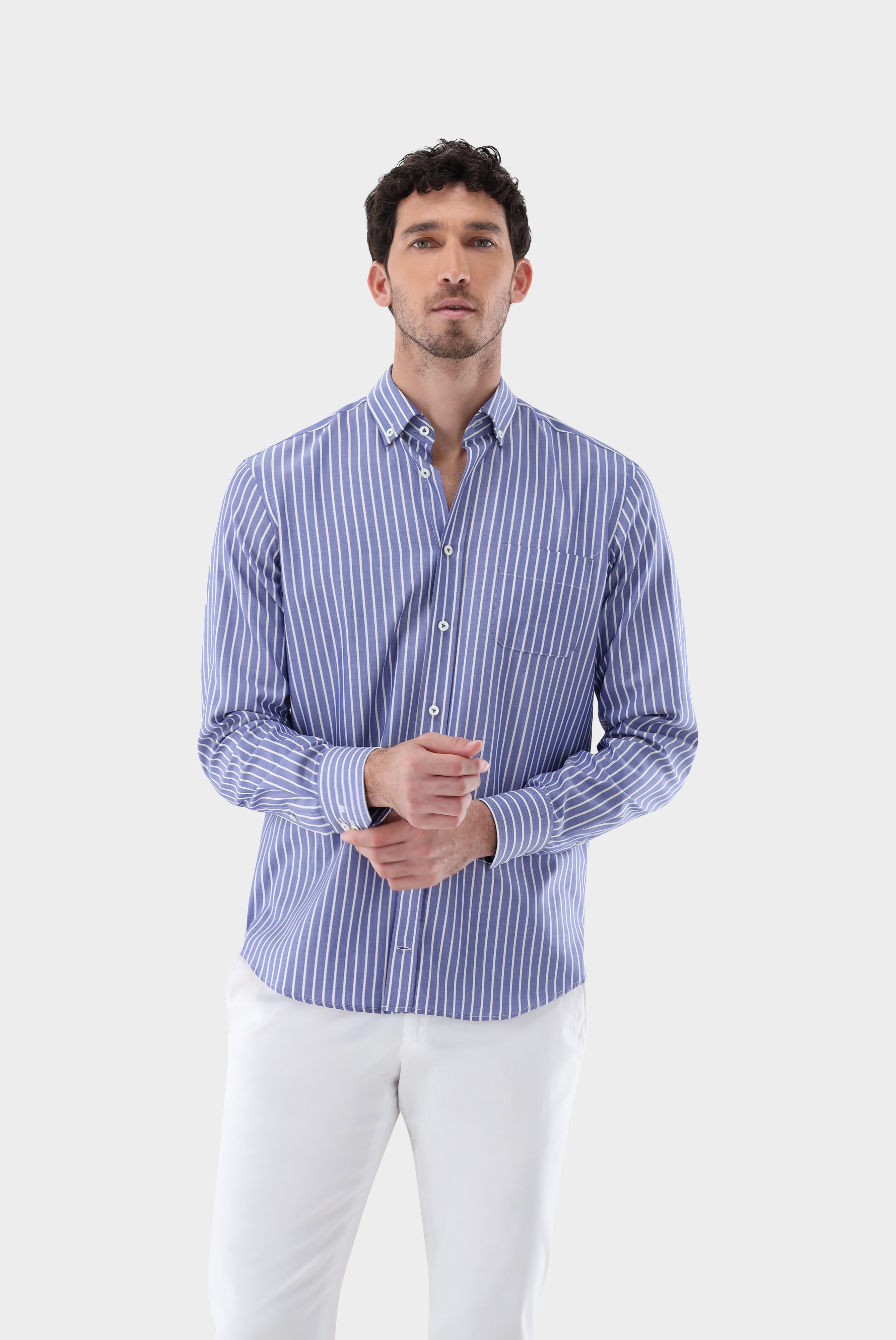 Striped Oxford Shirt Tailor Fit