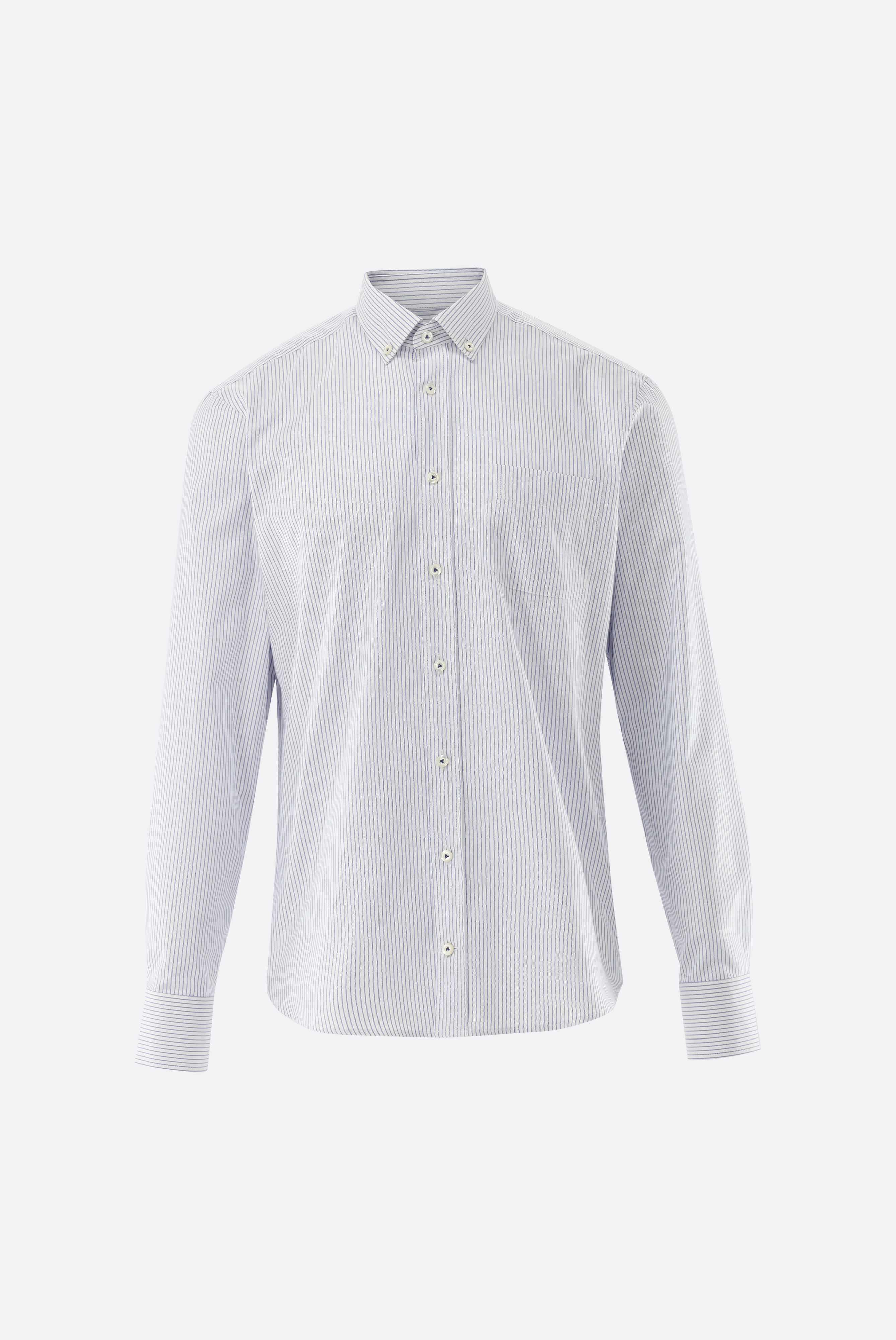 Dobby Hemd mit Button Down Kragen Tailor Fit günstig online kaufen