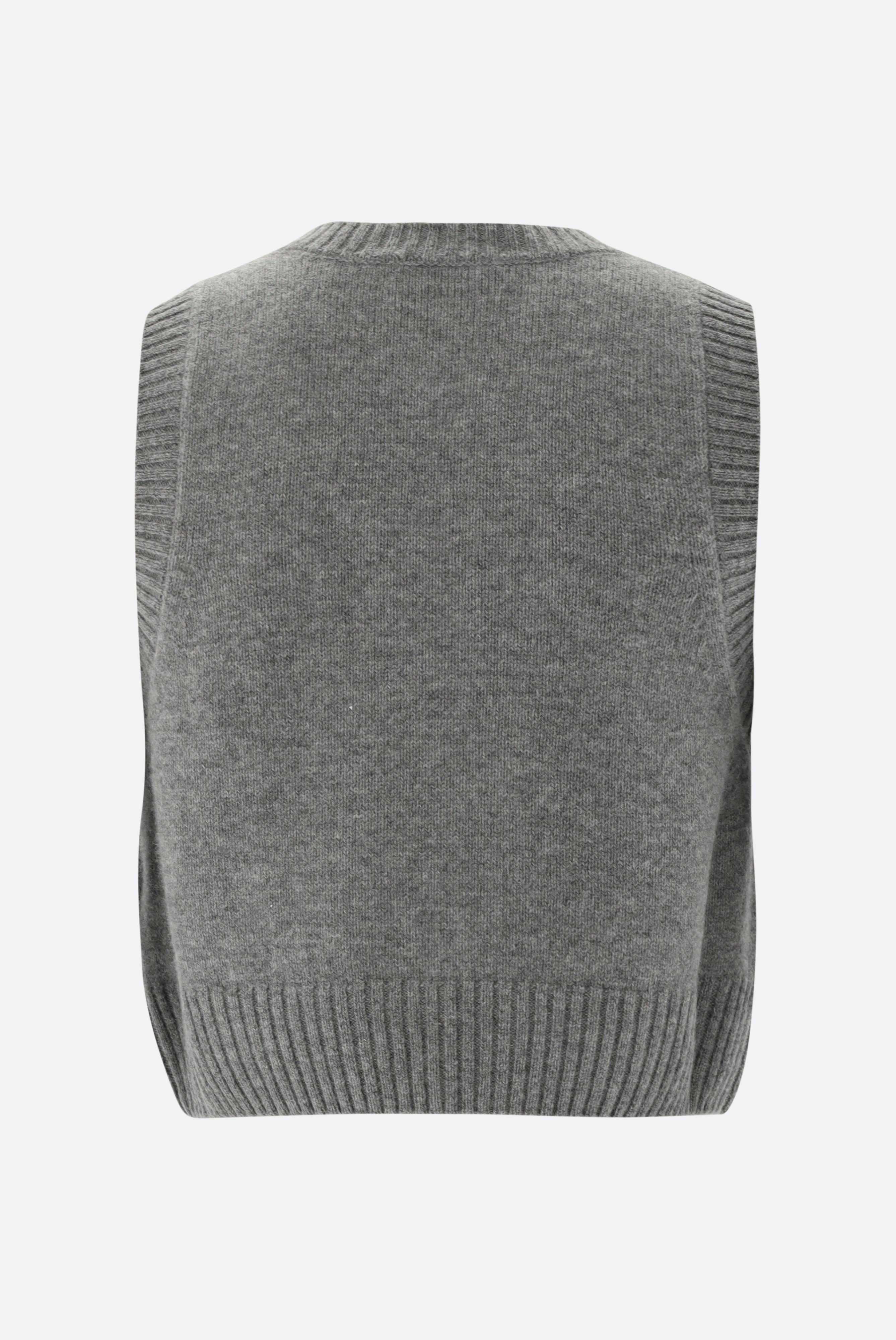 Sweaters & Cardigans+Cropped Slipover with Cashmere+09.9992..S00245.030.XS