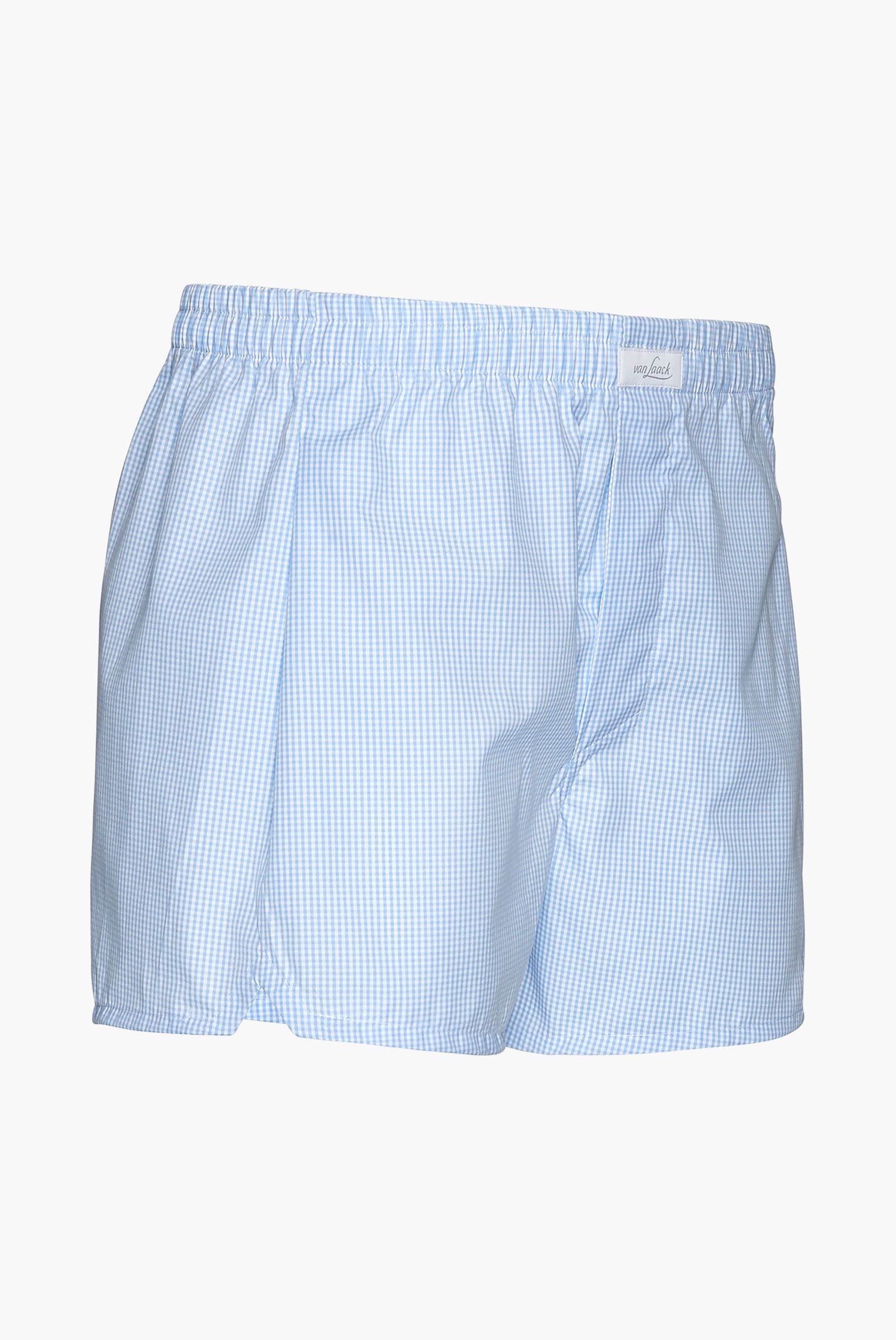 Underwear+Small Gingham Checked Poplin Boxer Shorts+91.1100.V4.141787.720.46