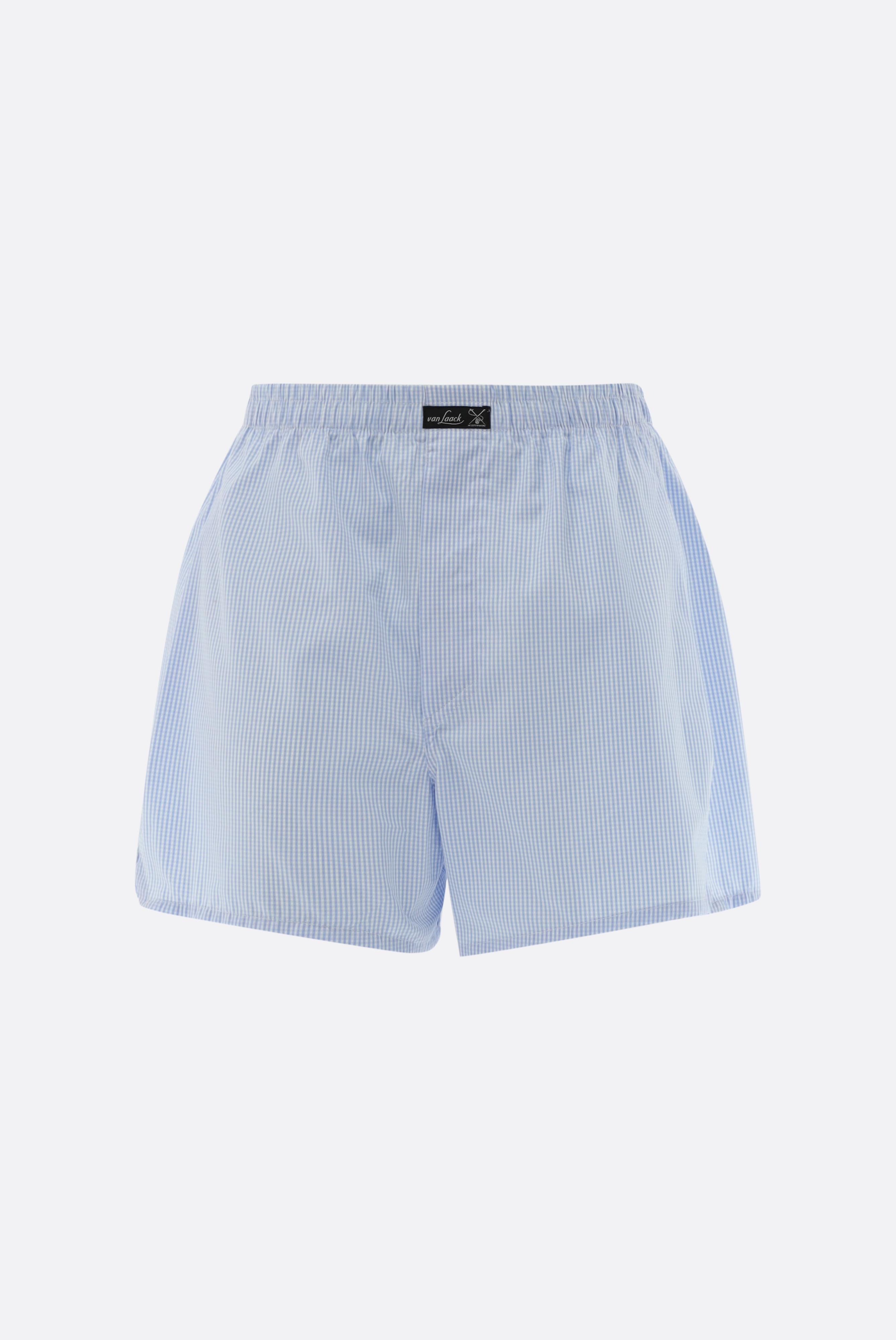 Boxershorts aus Popeline Kariert