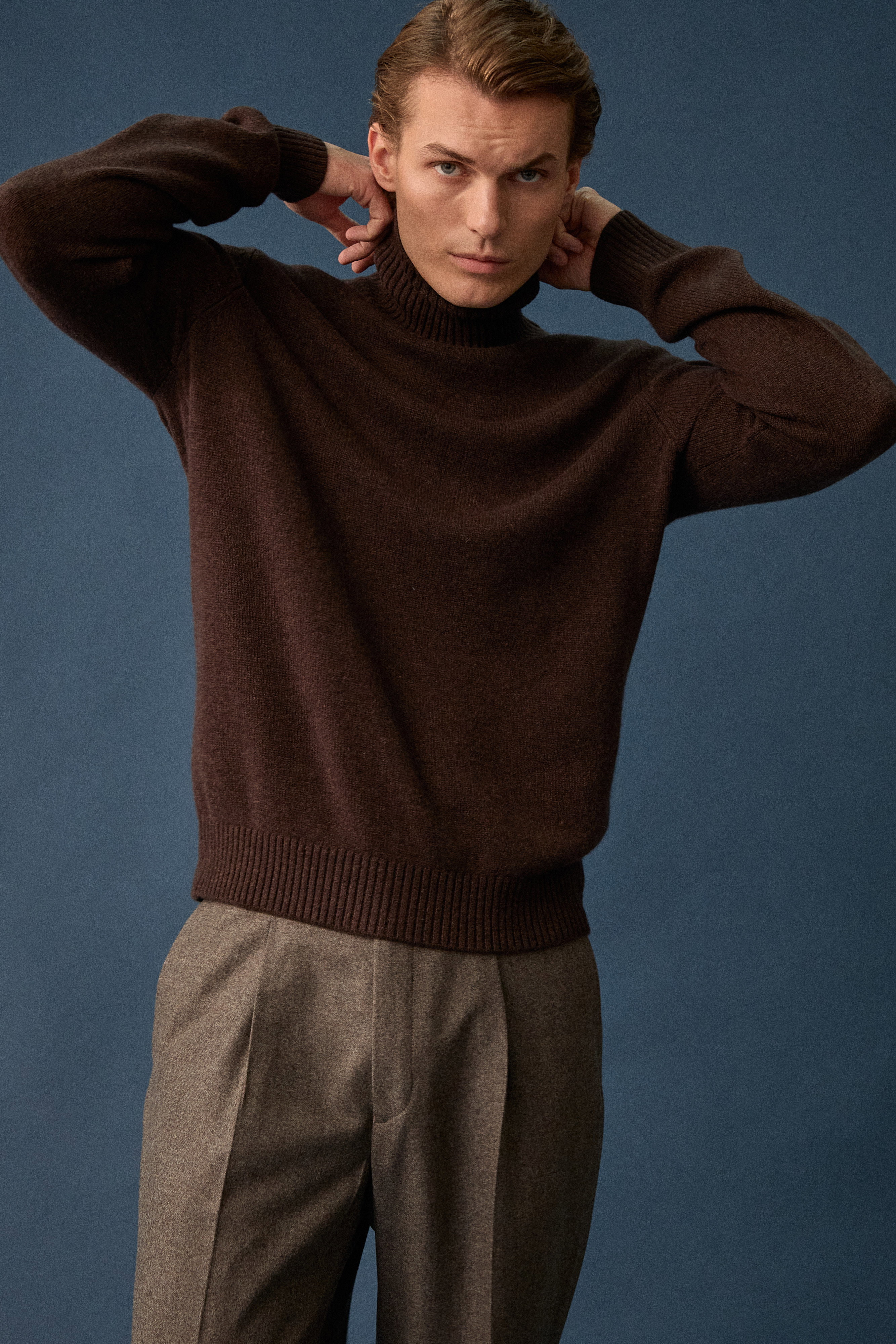 Rollkragenpullover aus Kaschmir