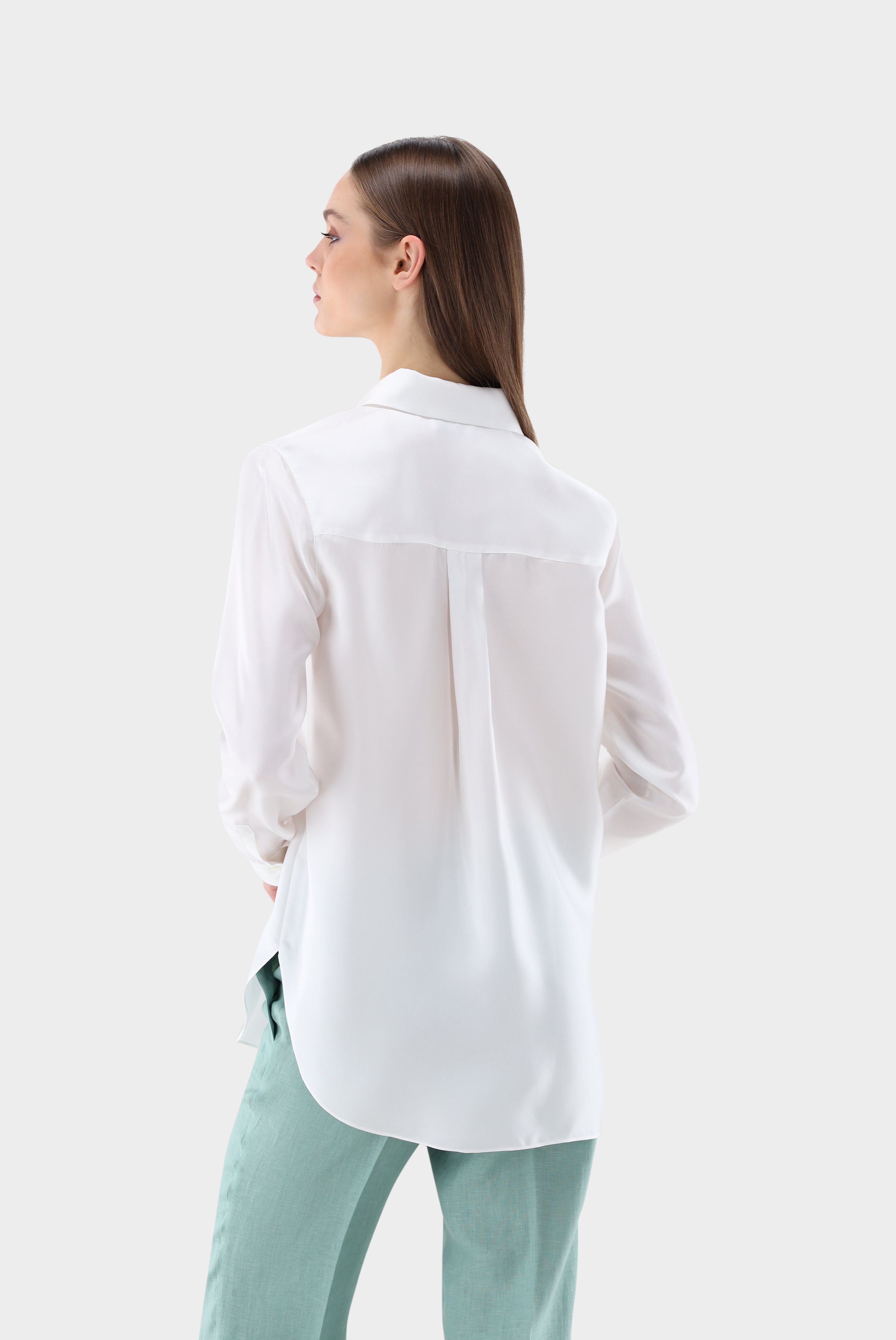 Festive blouses+Shirt Blouse in Silk+05.527O.74.Z20093.100.34