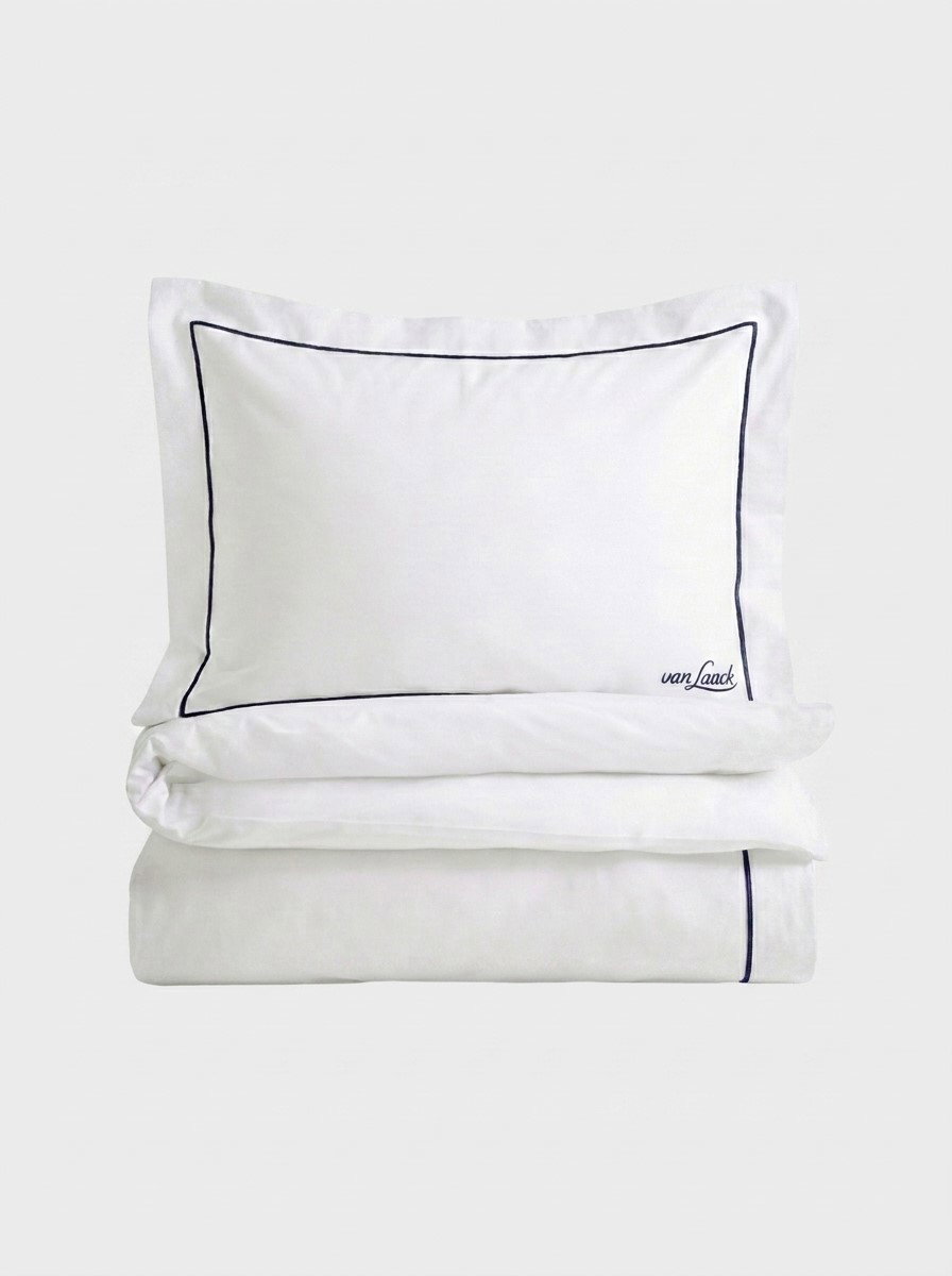 Bettwäsche 3er Set aus Perkal Baumwolle