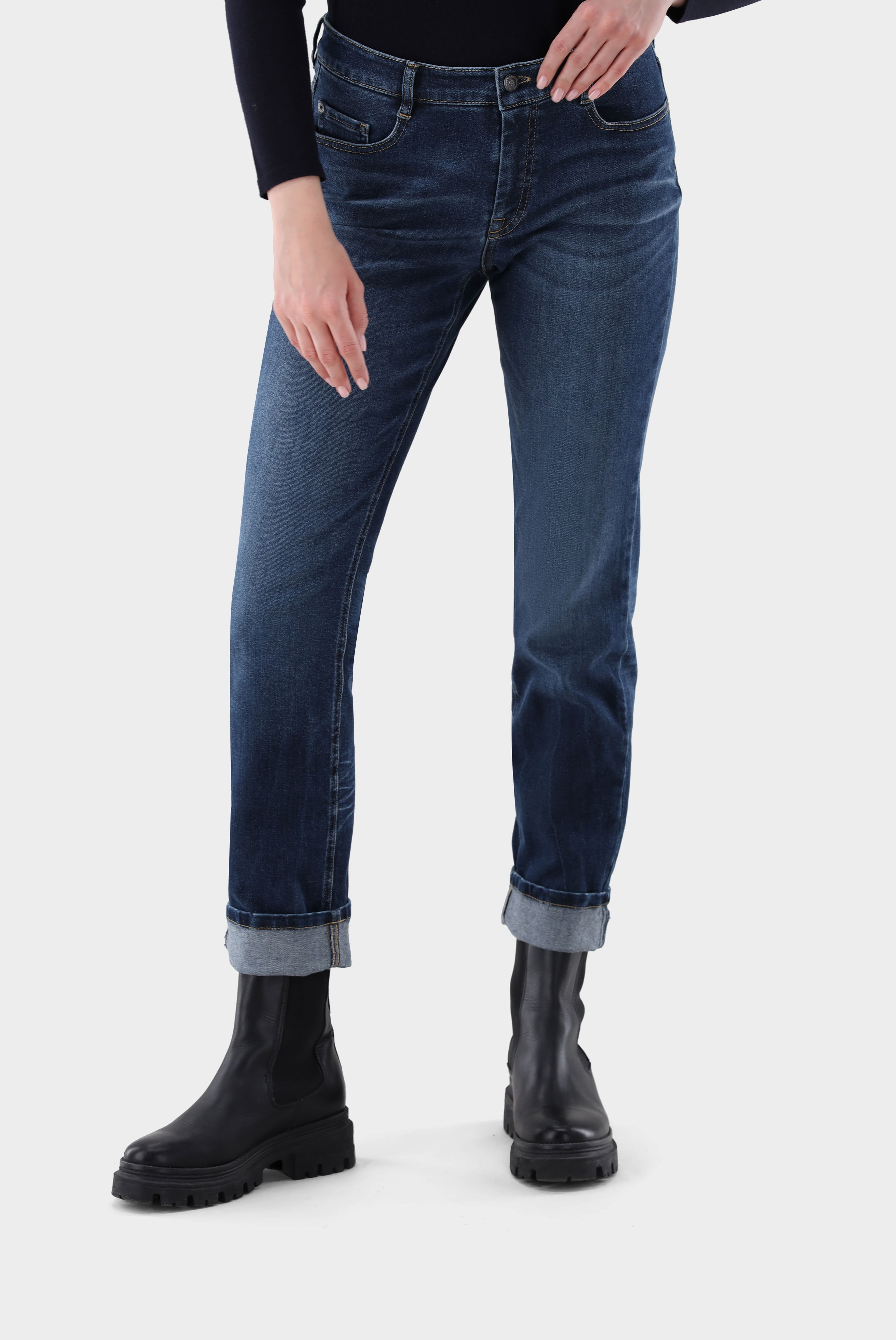 Jeans mit geradem Bein