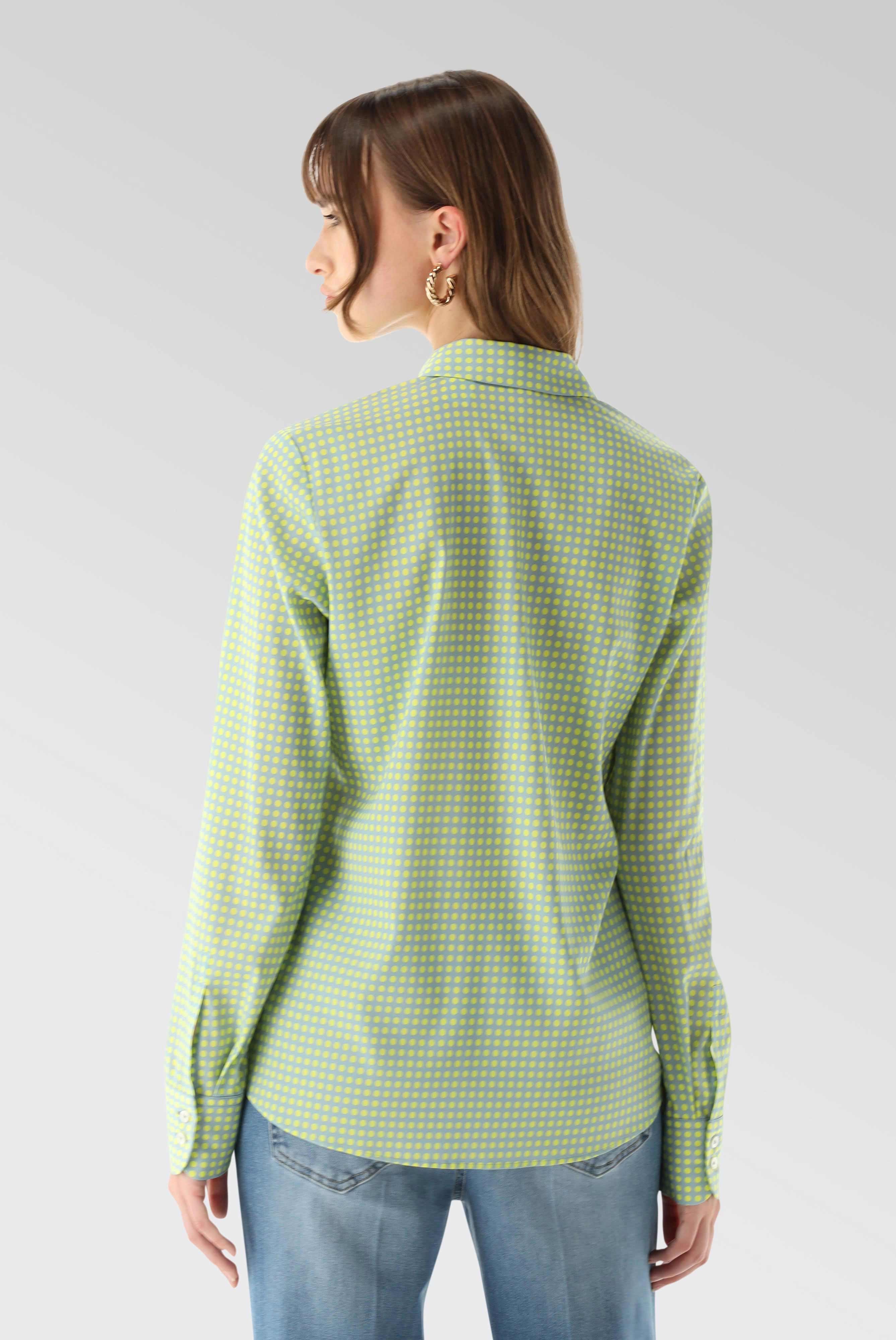 Casual Blusen+Taillierte Hemdbluse aus Seide mit Stretch+05.511Z..170625.922.34