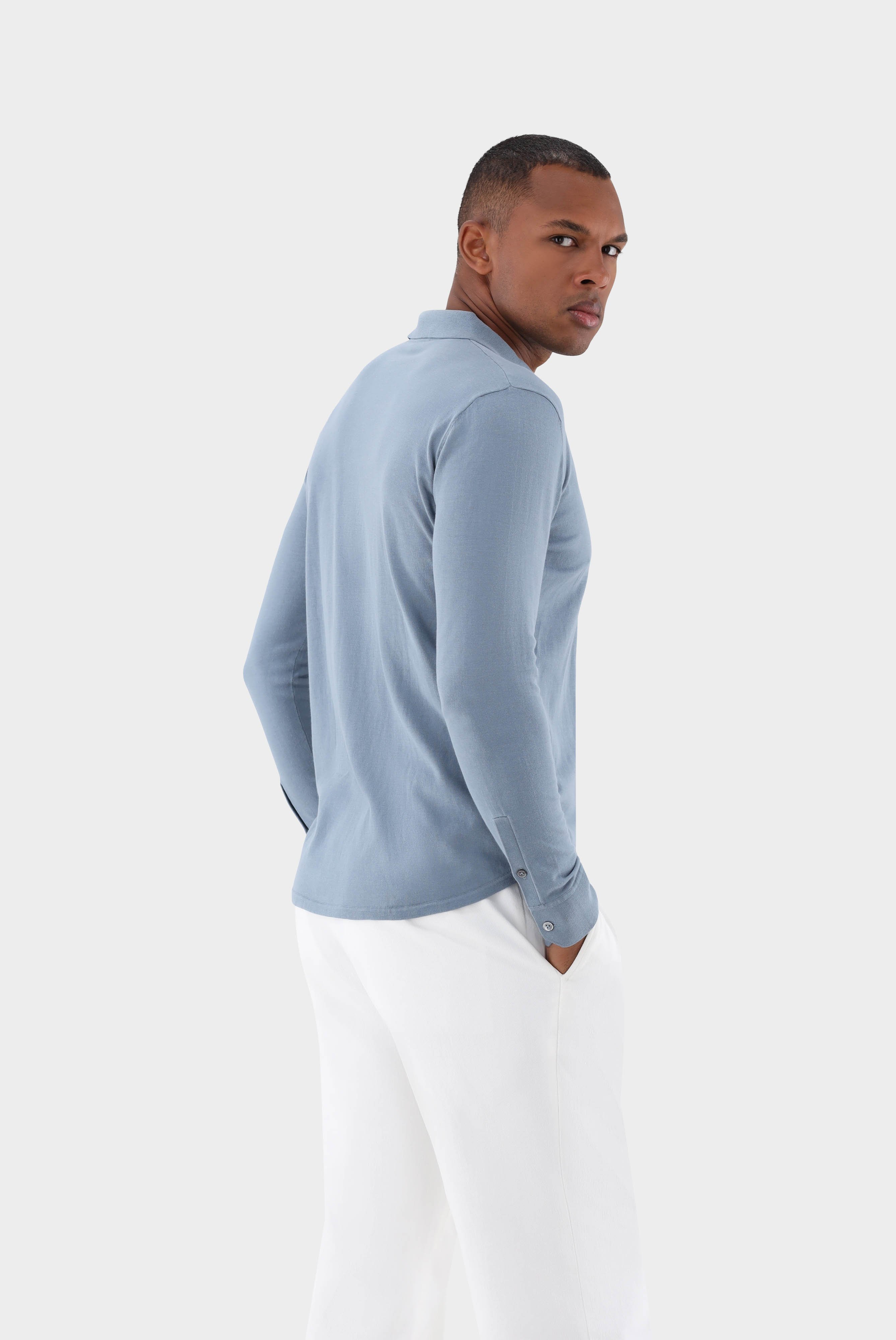 Bügelleichte Hemden+Strick Hemd aus Air Cotton+82.8611..S00174.730.XS