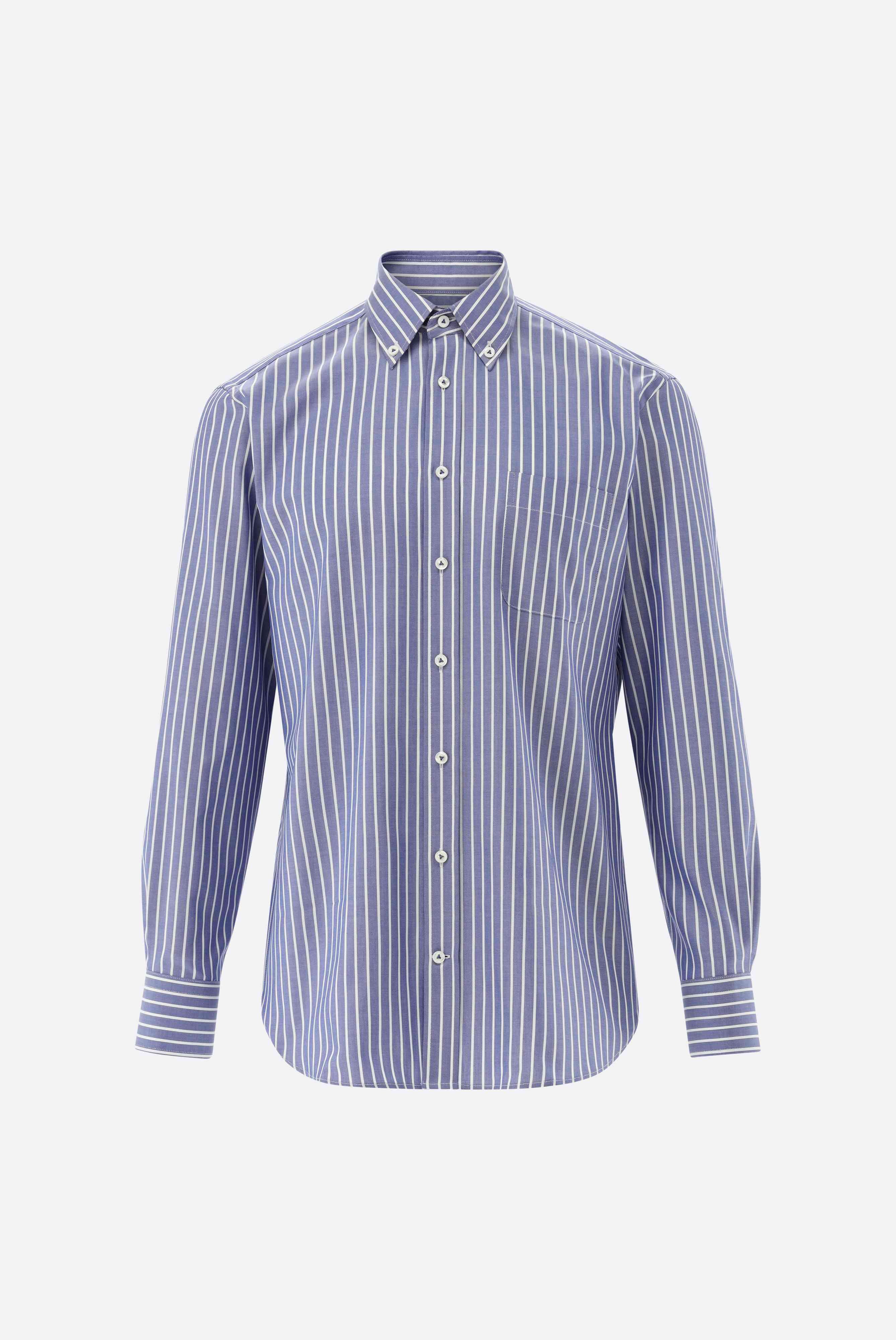 Casual Shirts+Striped Oxford Shirt Comfort Fit+20.2026.AV.151956.770.39