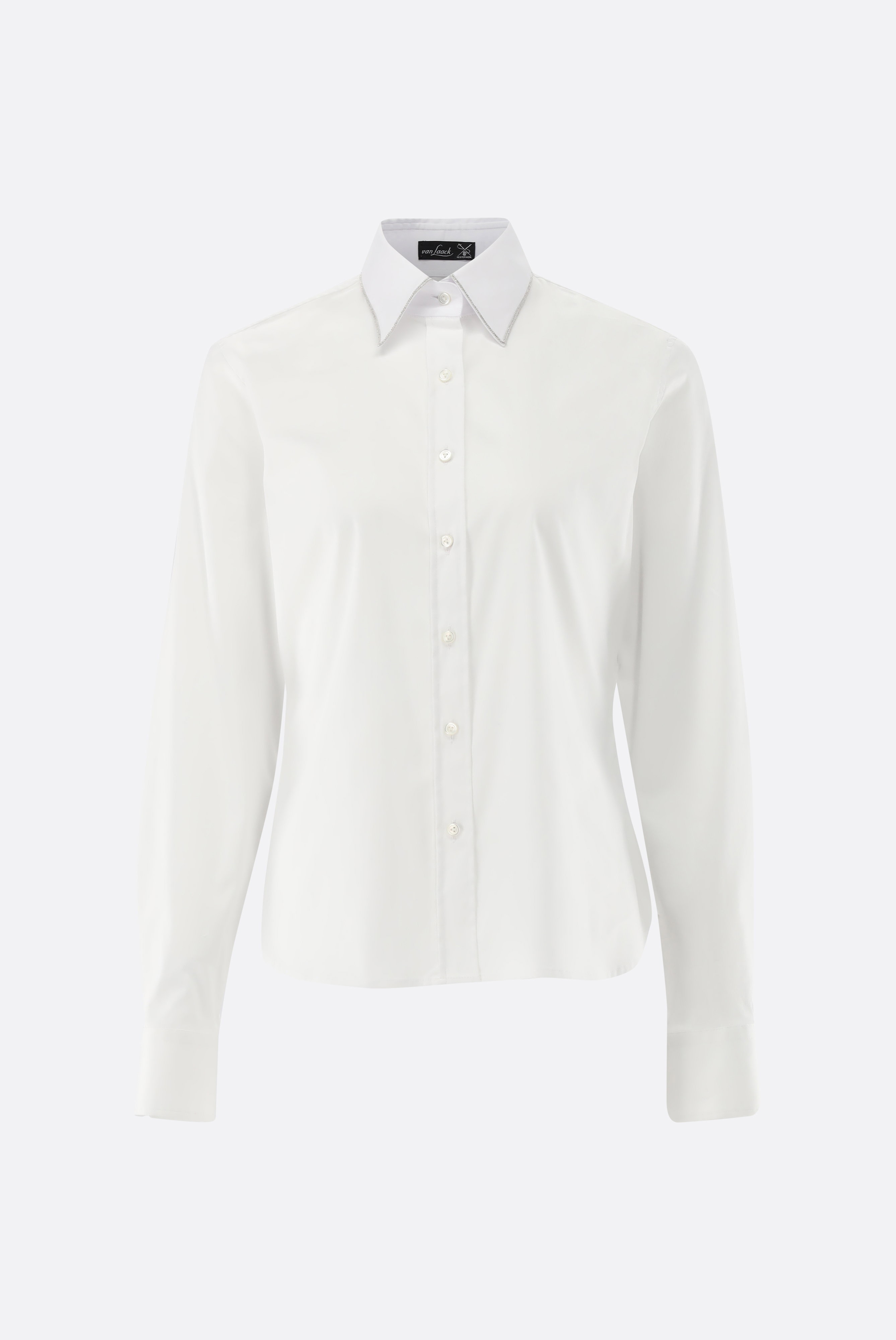Shirt blouse with shiny details