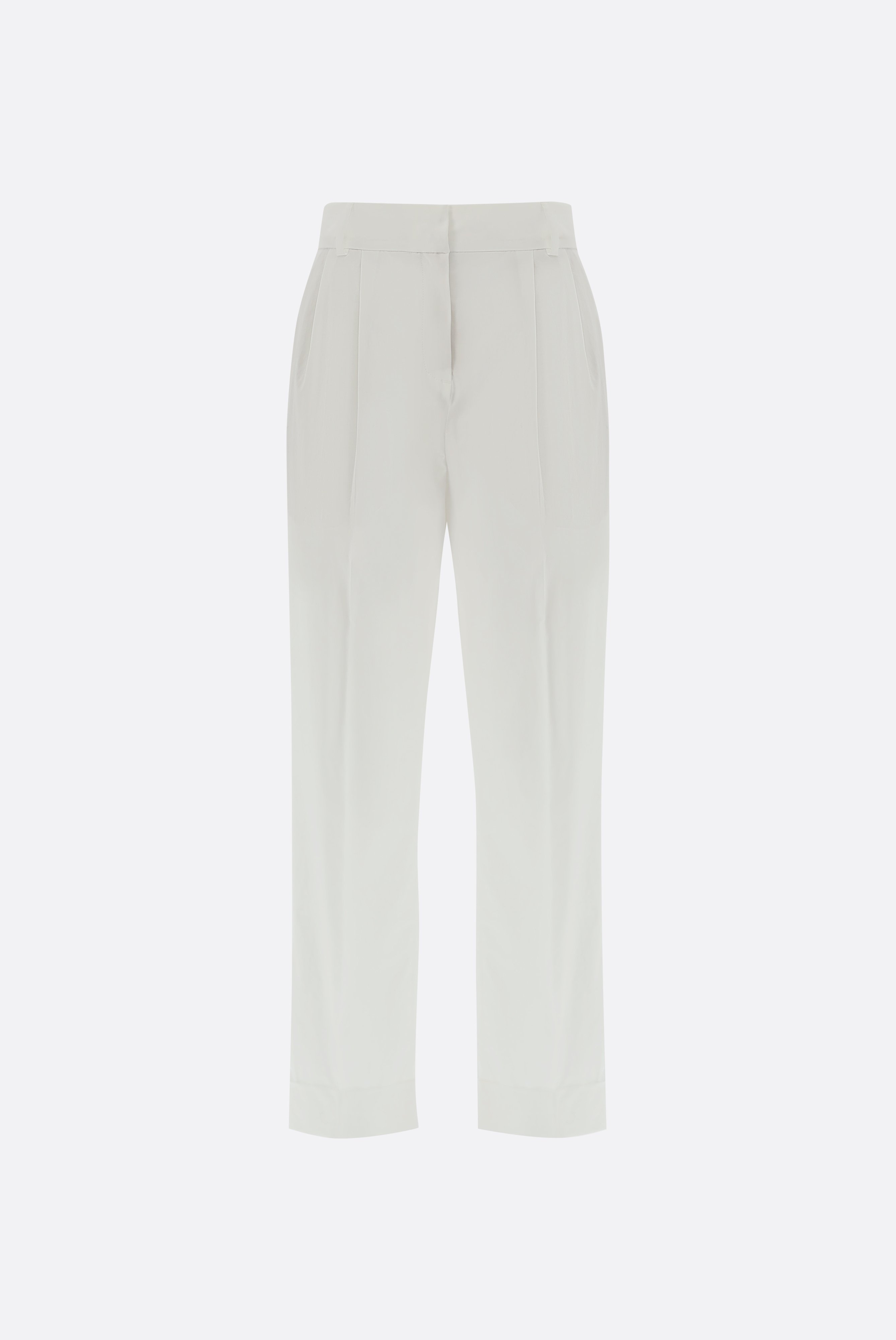 Jeans & Trousers+Pleated trousers with straight leg+05.659F..H00240.000.32