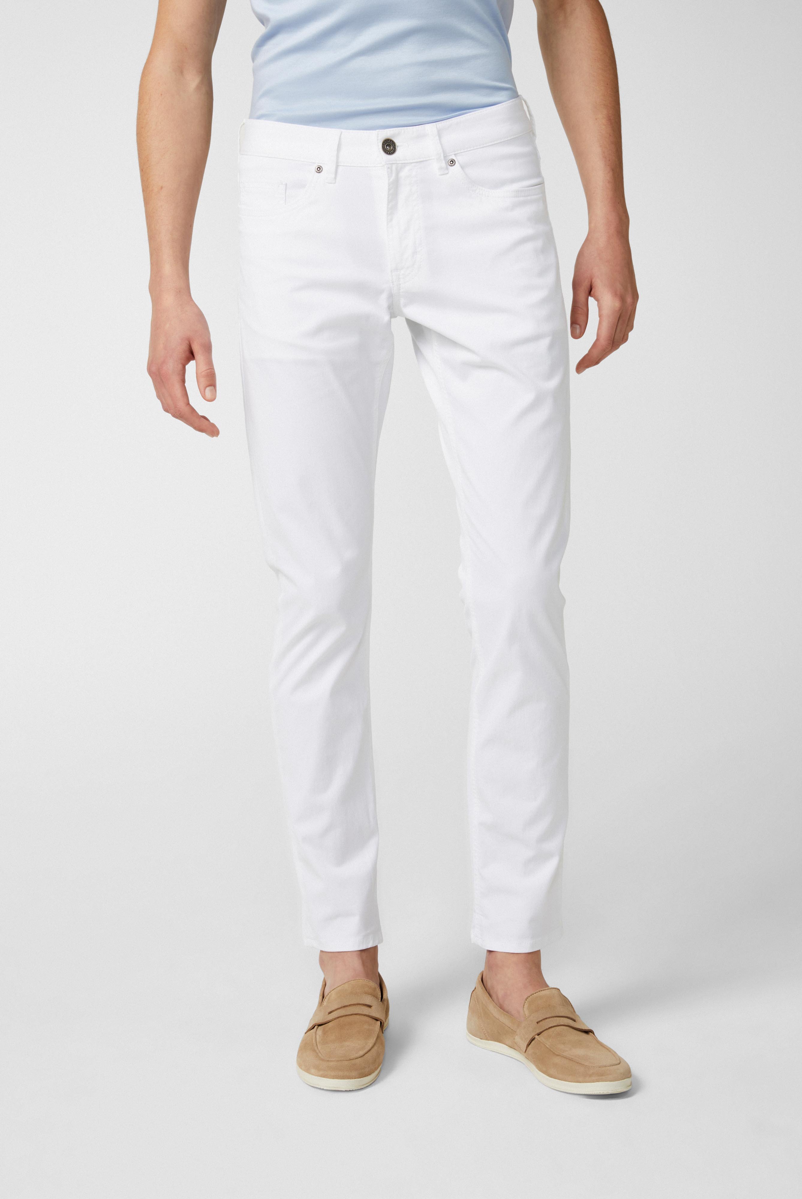 Jeans Slim Fit Weiß