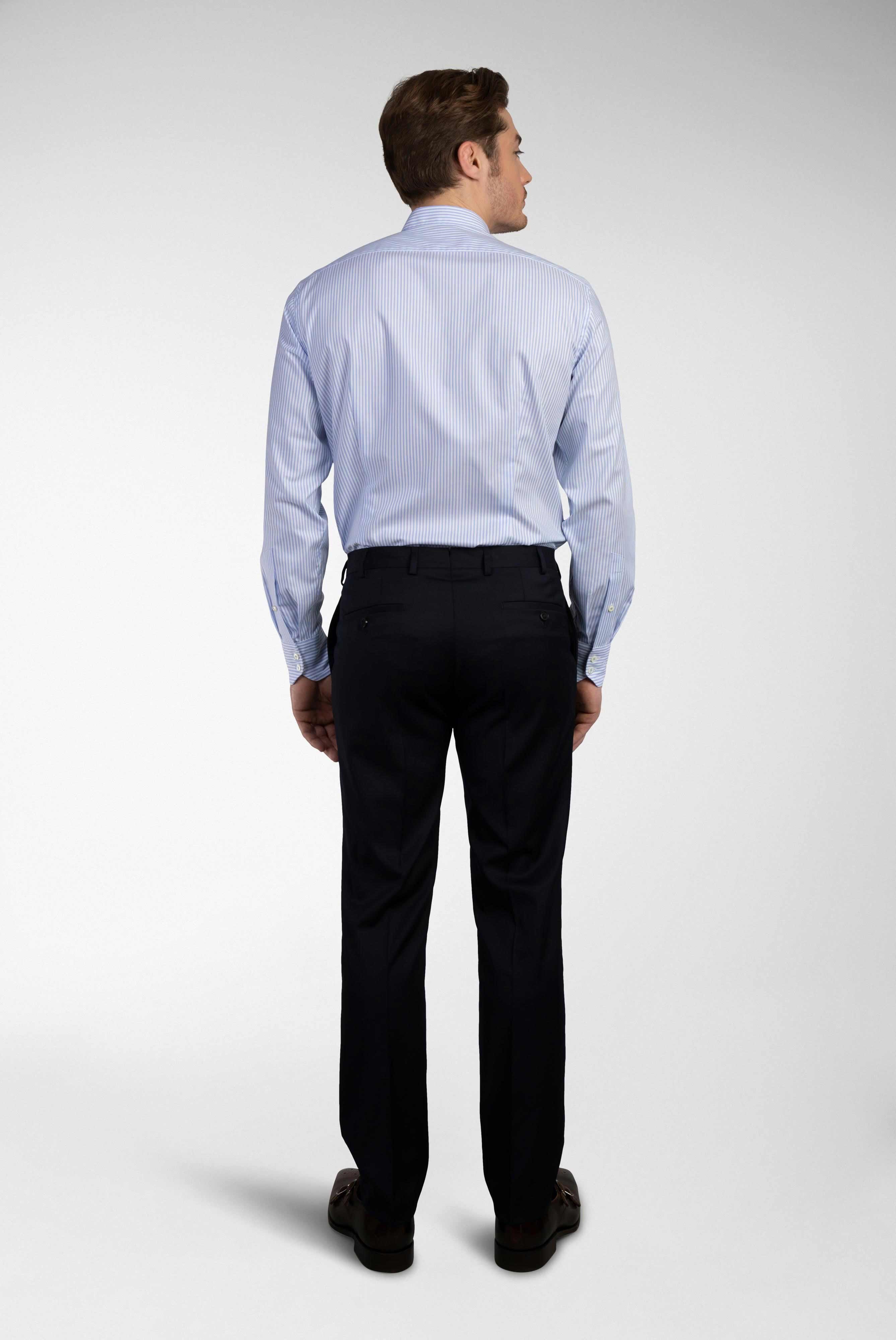 Business Shirts+Wrinkle-Free Shirt with Stripes Tailor Fit+20.3281.NV.166020.730.37
