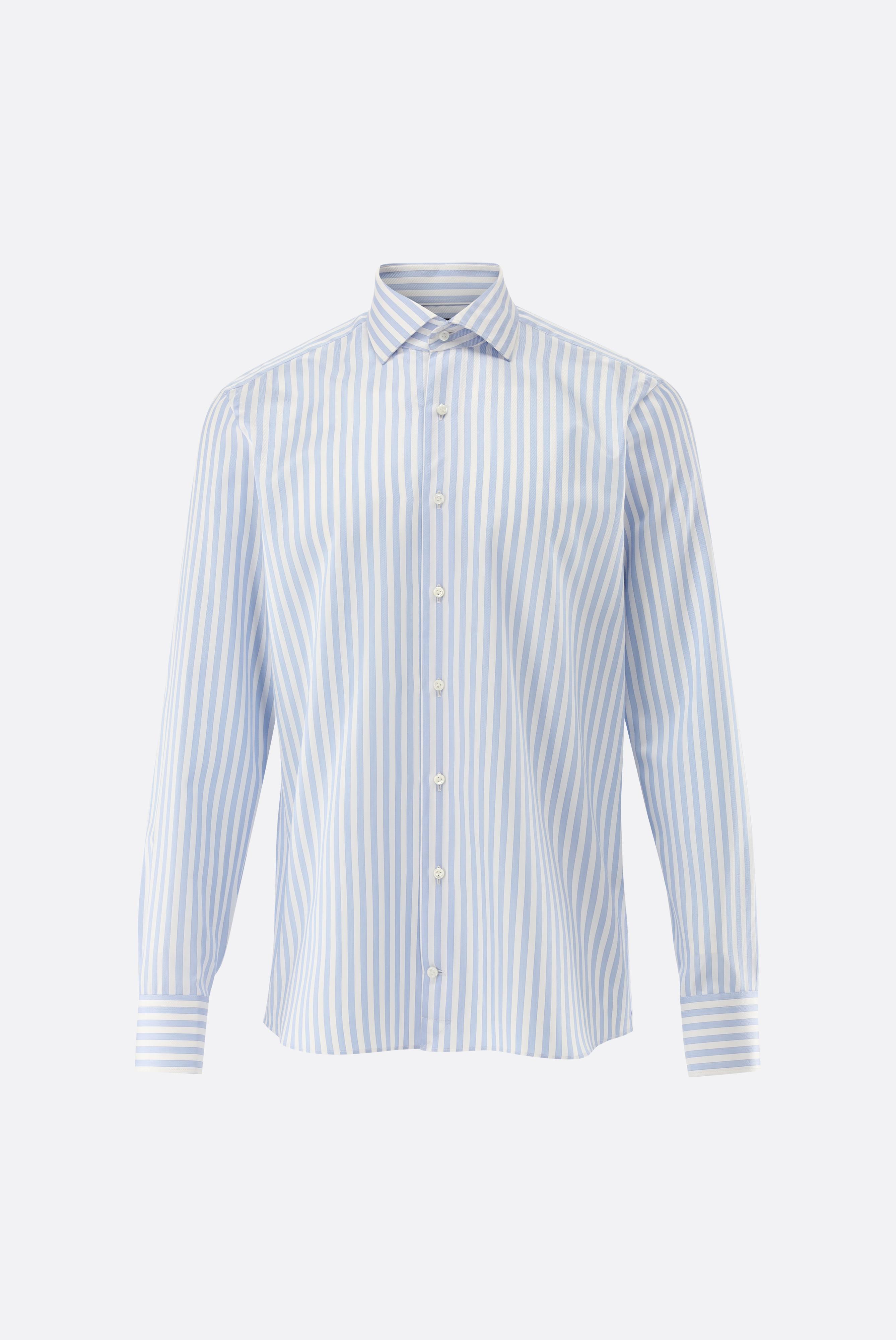Gestreiftes Businesshemd mit Sartoriale Verarbeitung