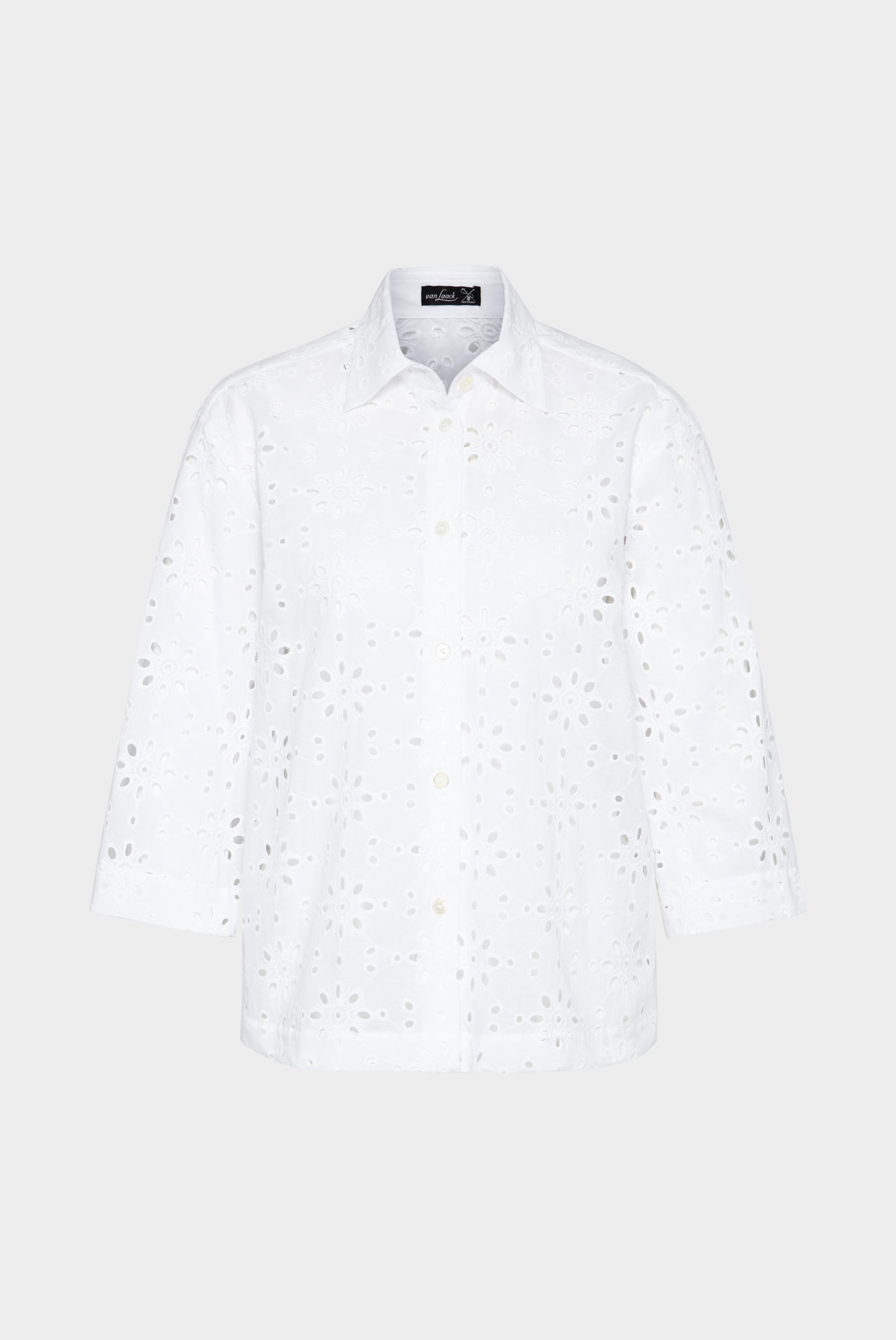 Hemdbluse aus Spitze günstig online kaufen