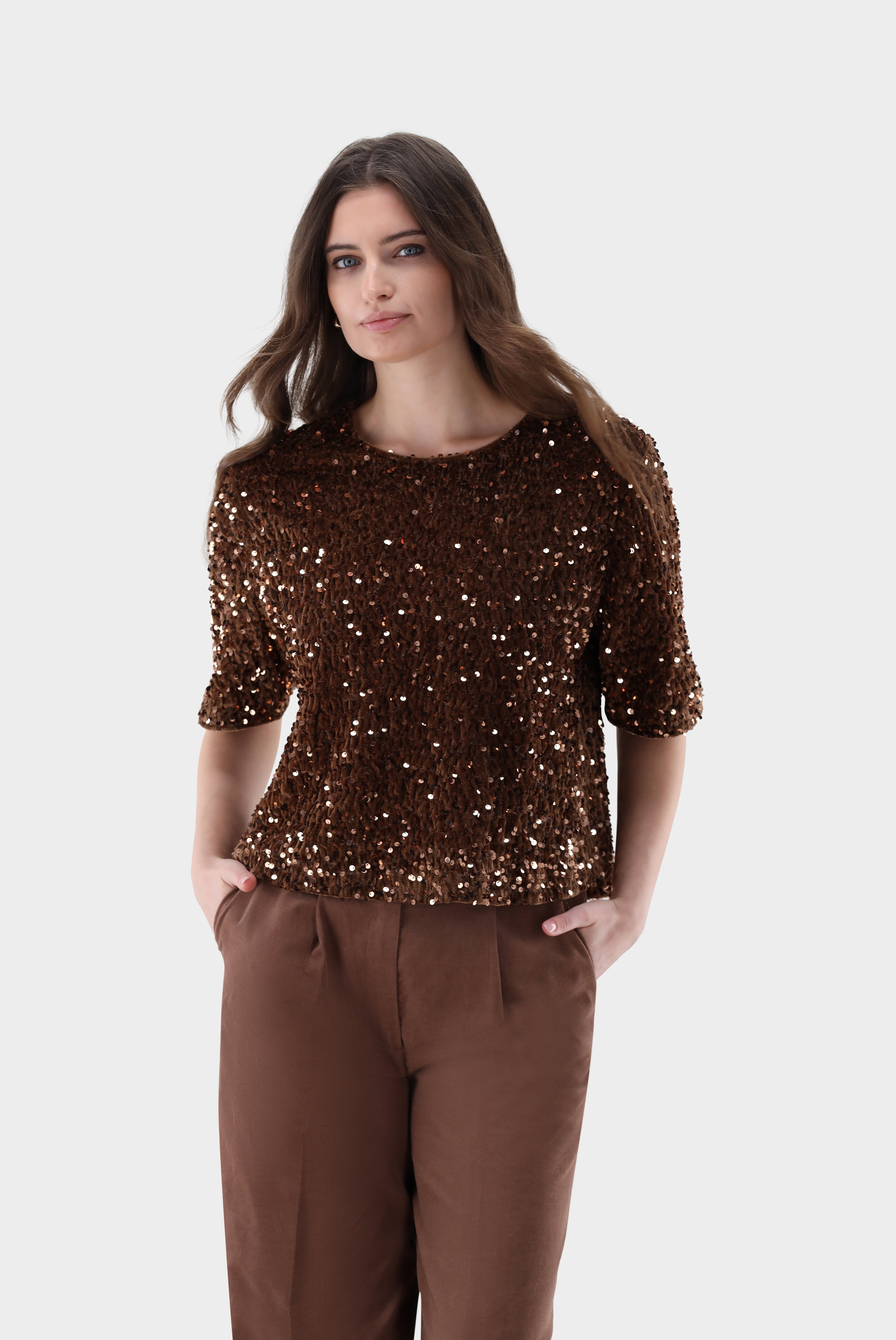 Top with sequins