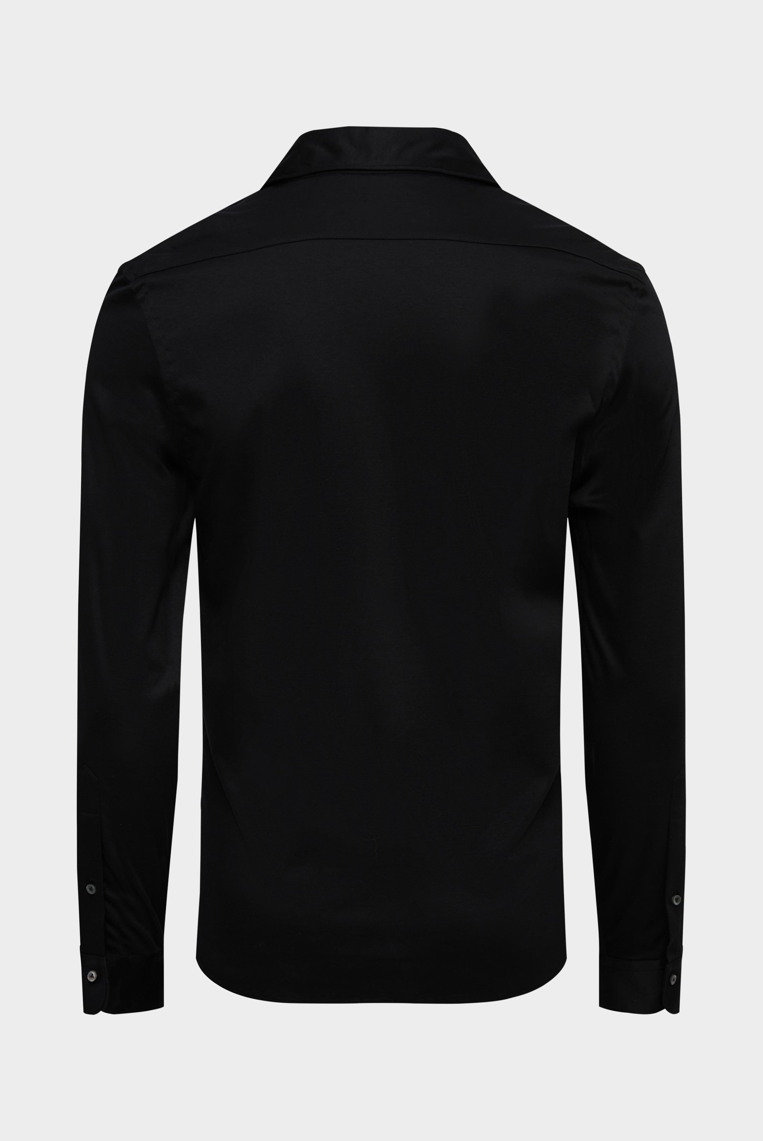 Jersey Hemden+Jersey Hemd aus Schweizer Baumwolle Slim Fit+20.1682.UC.180031.099.XL