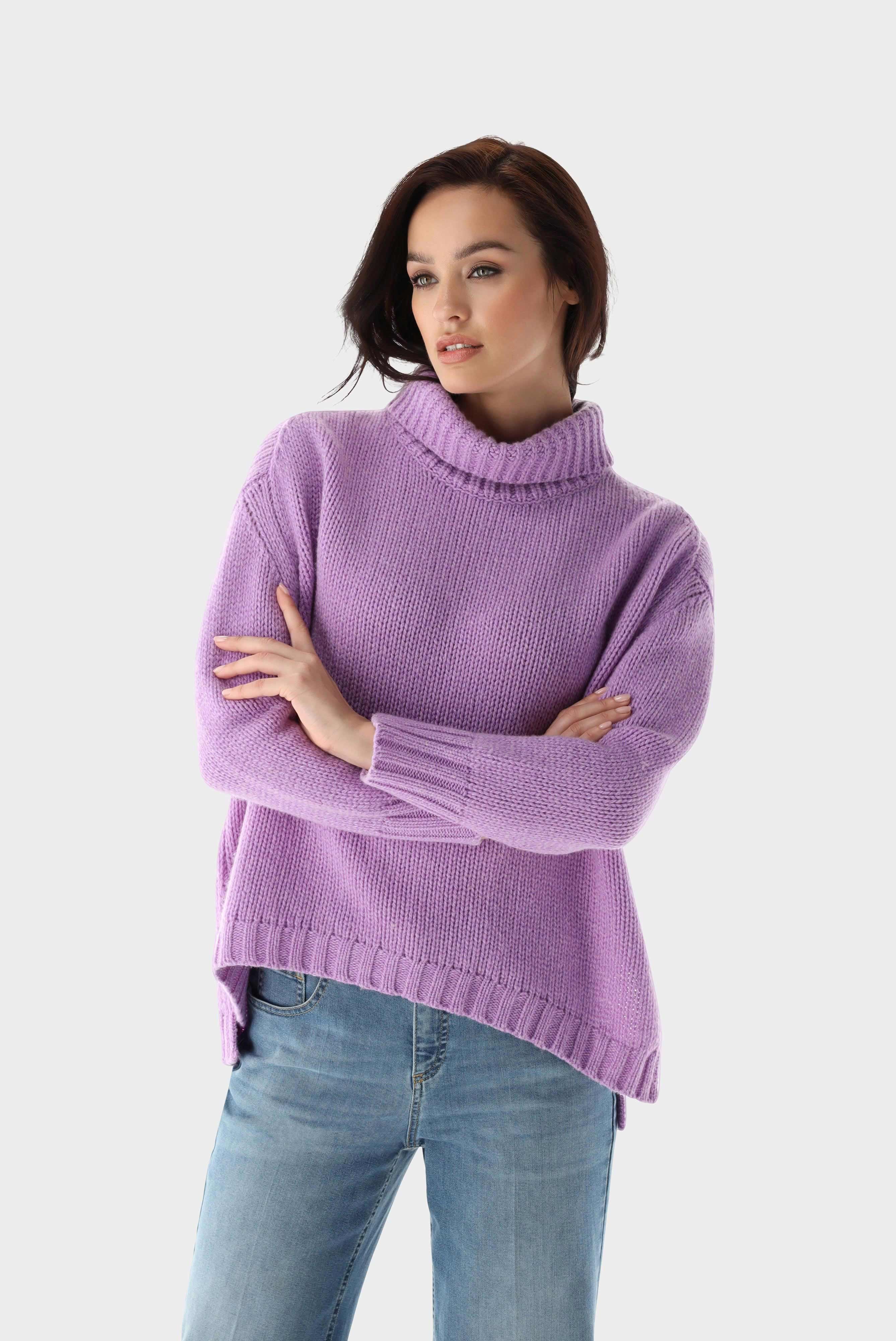 Sweaters & Cardigans+Oversized Turtleneck with Cashmere+09.9993..S00221.660.XS