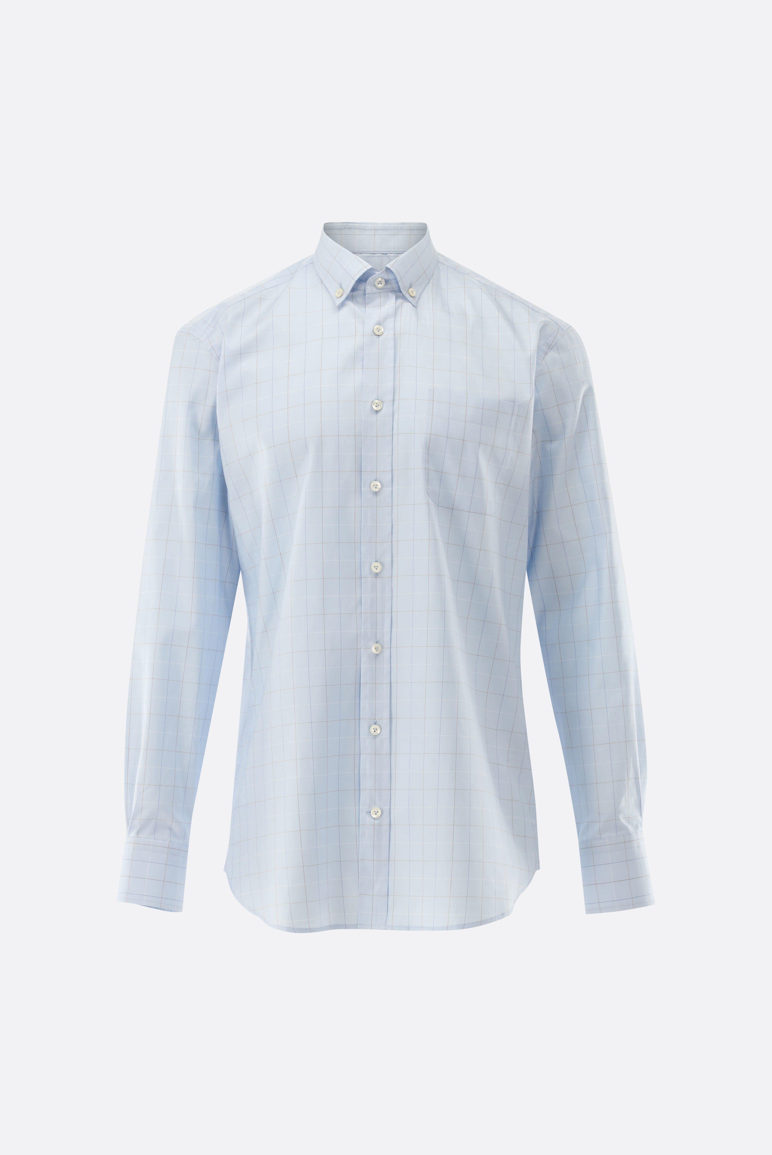 Kariertes Oxford Hemd mit Button Down günstig online kaufen