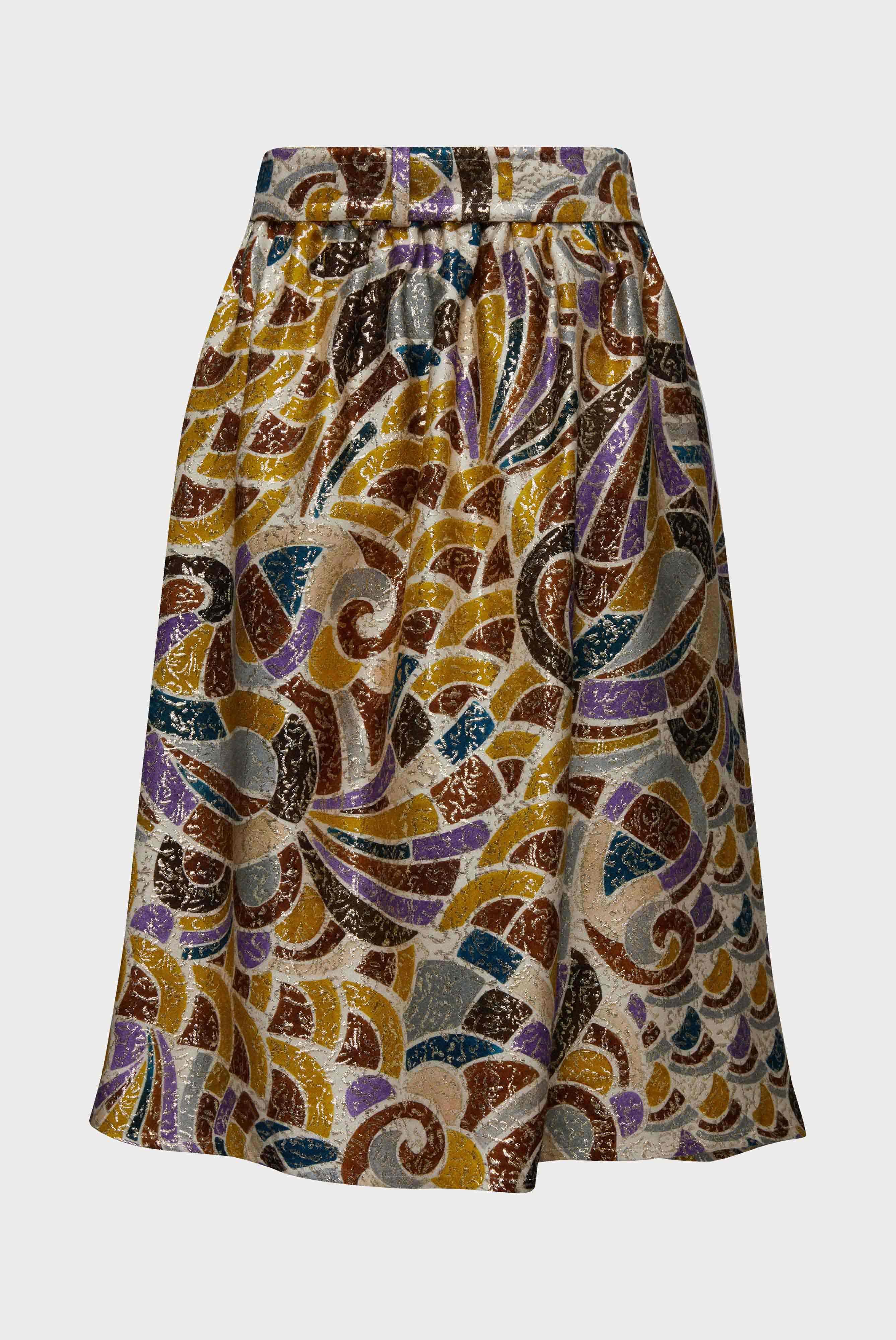 Dresses & Skirts+Flared Midi Skirt+05.658D..H71573.165.46