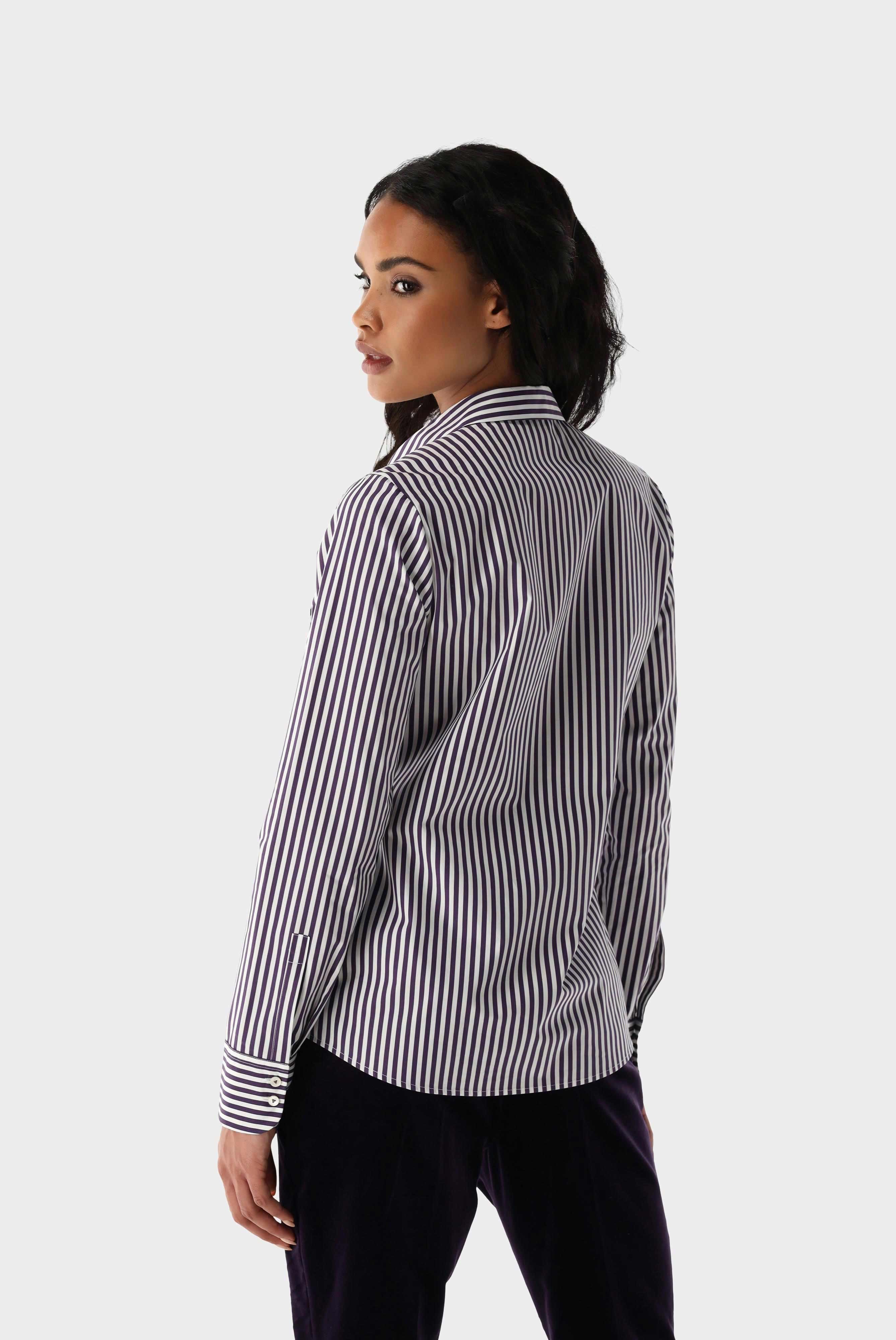 Business Blouses+Fitted Poplin Shirt Blouse+05.511Z.Q6.170275.690.36