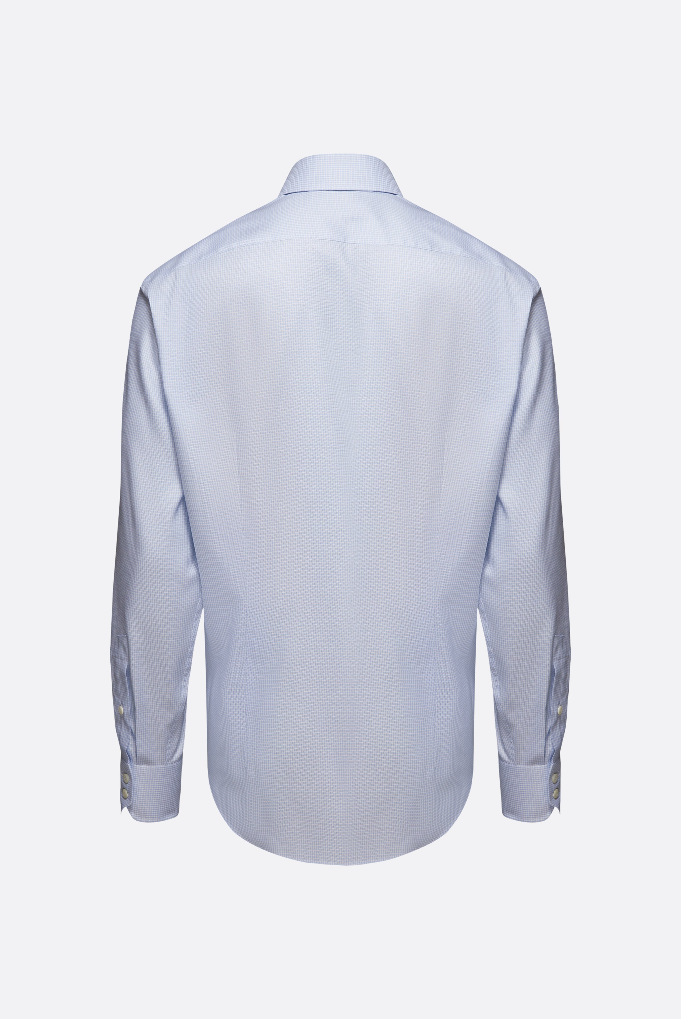 Bügelleichte Hemden+Bügelfreies Hemd mit Hahnentrittmuster Tailor Fit+20.2020.BQ.161101.720.38
