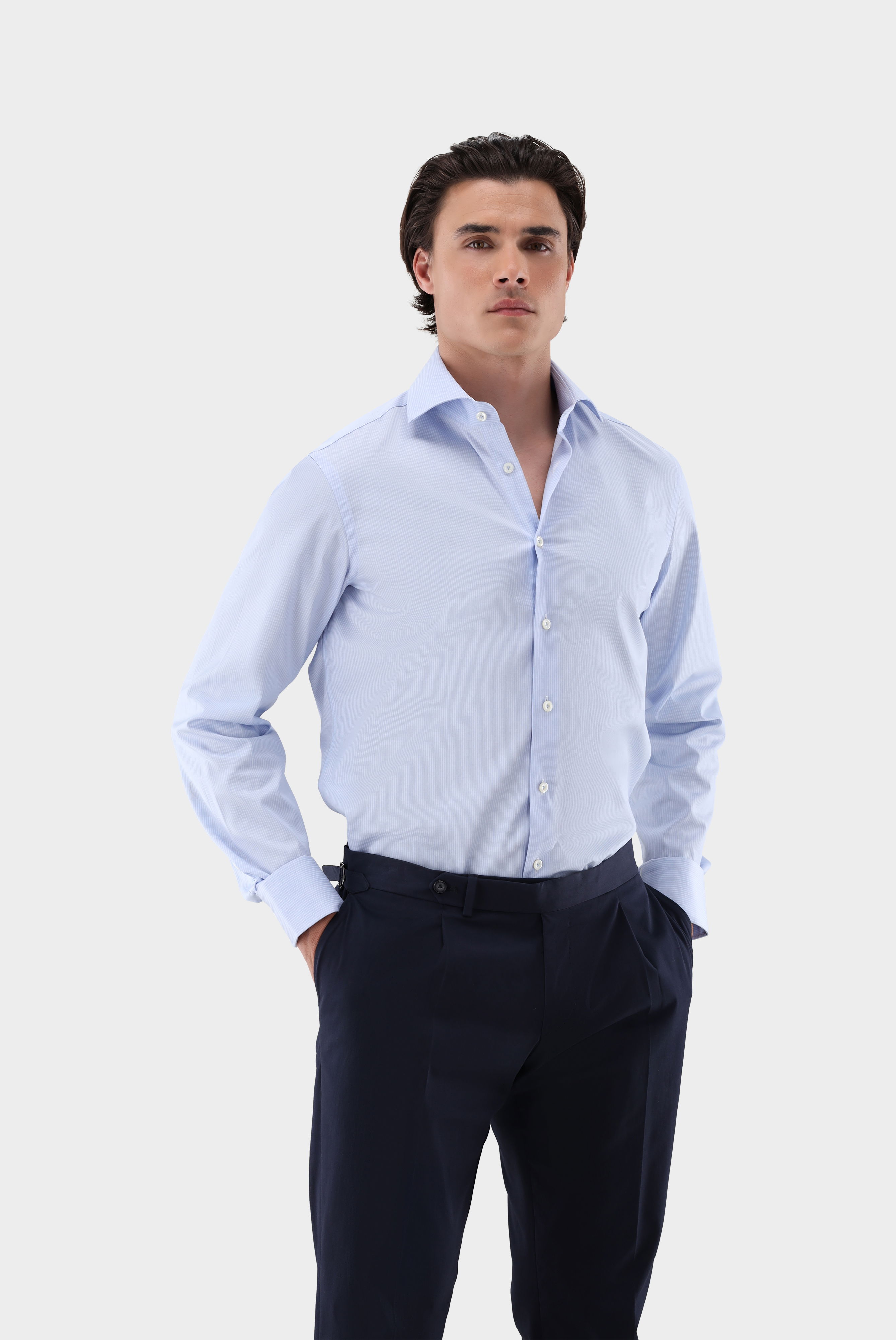 Hemd bügelfrei gestreift Tailor Fit