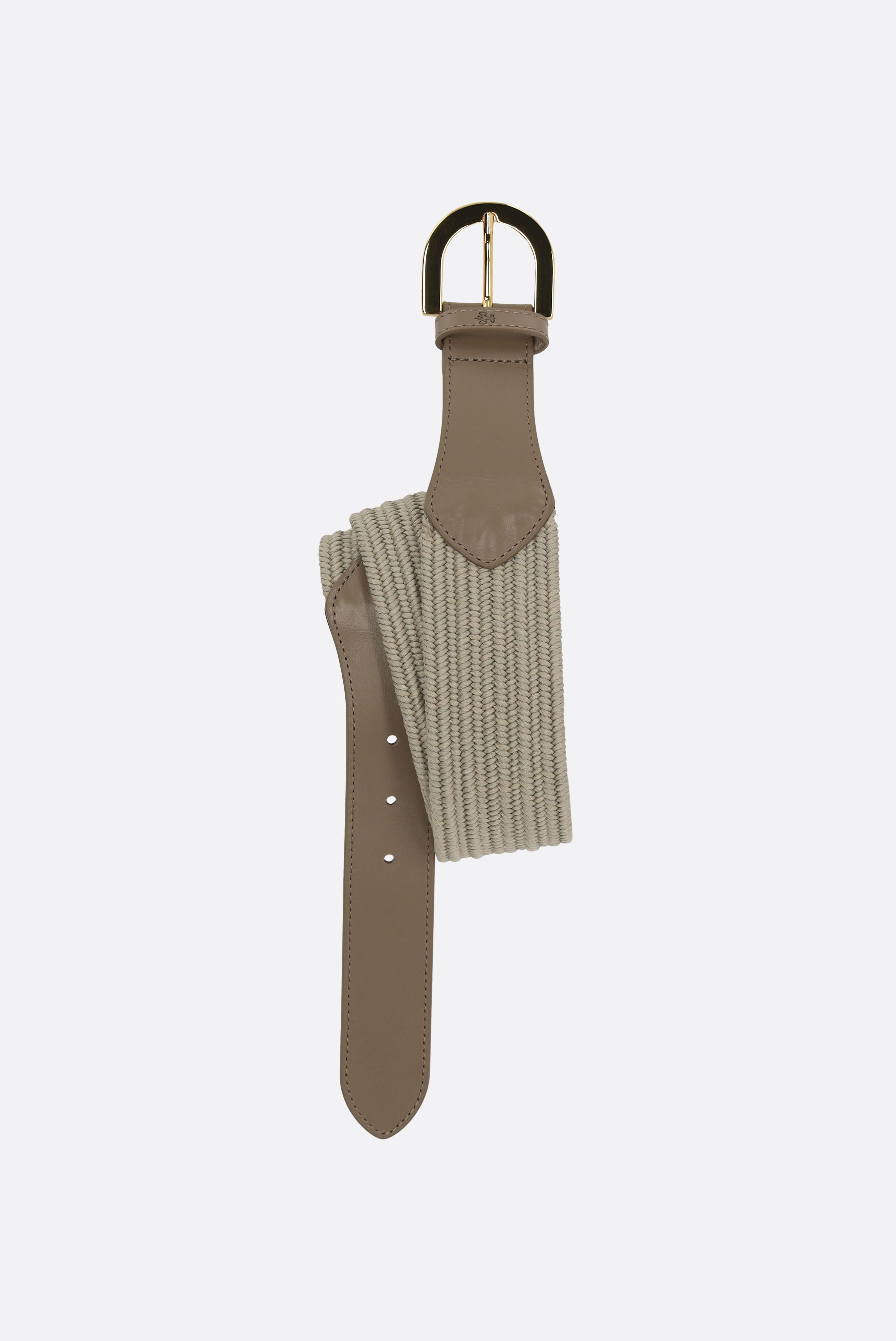 Geflochtener Gürtel mit Stretch