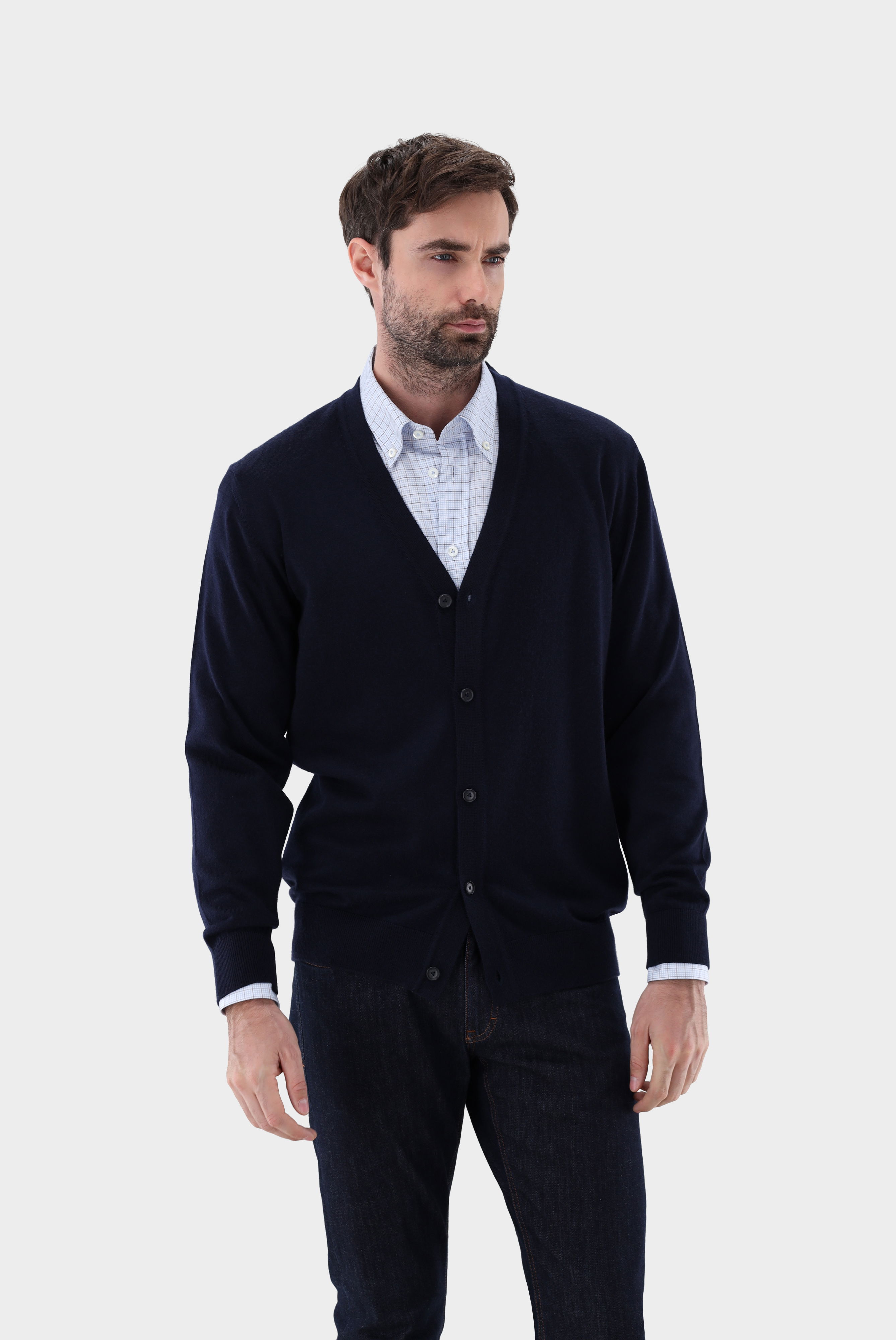 Cardigan aus Schurwolle