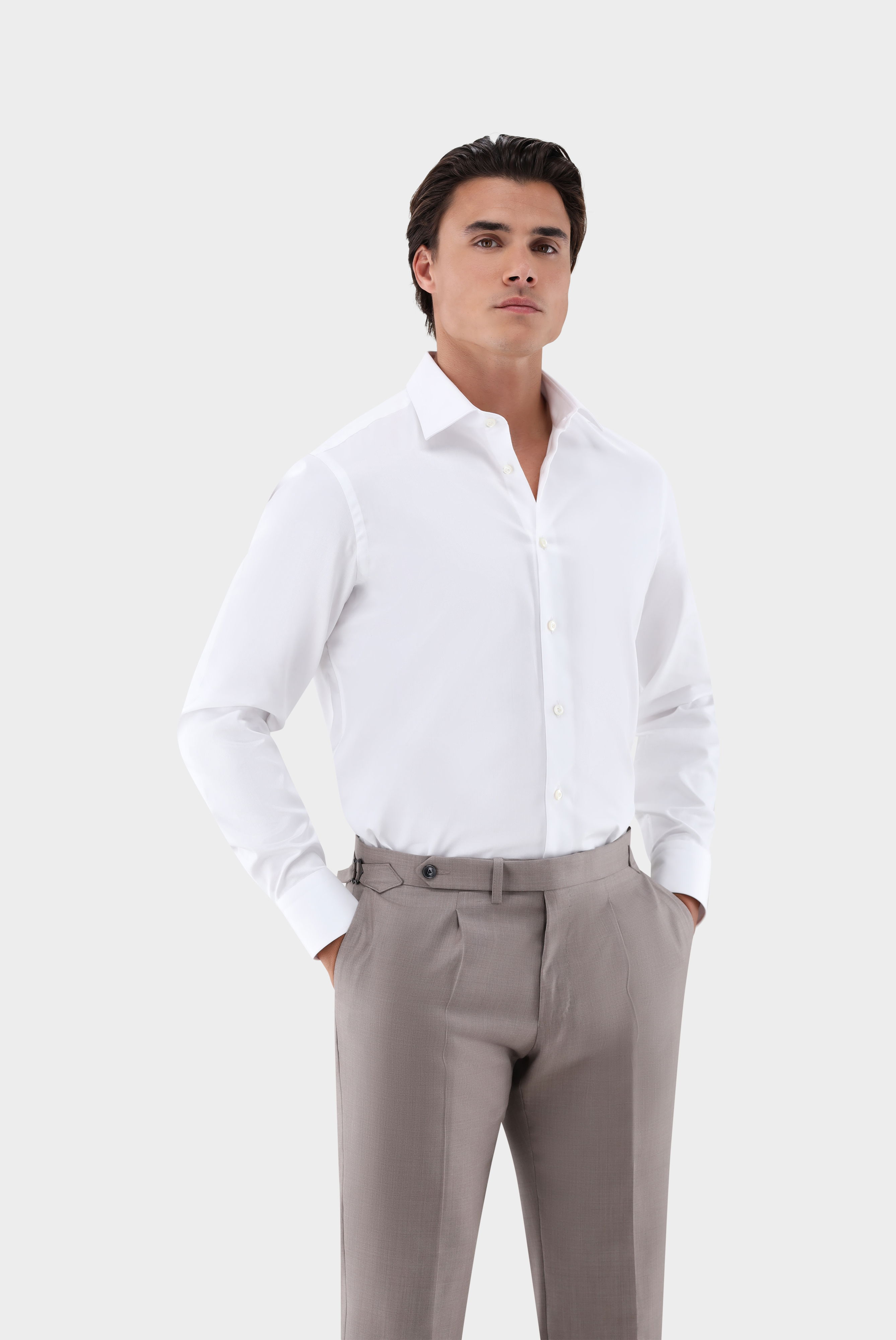 Twill-Hemd Tailor Fit