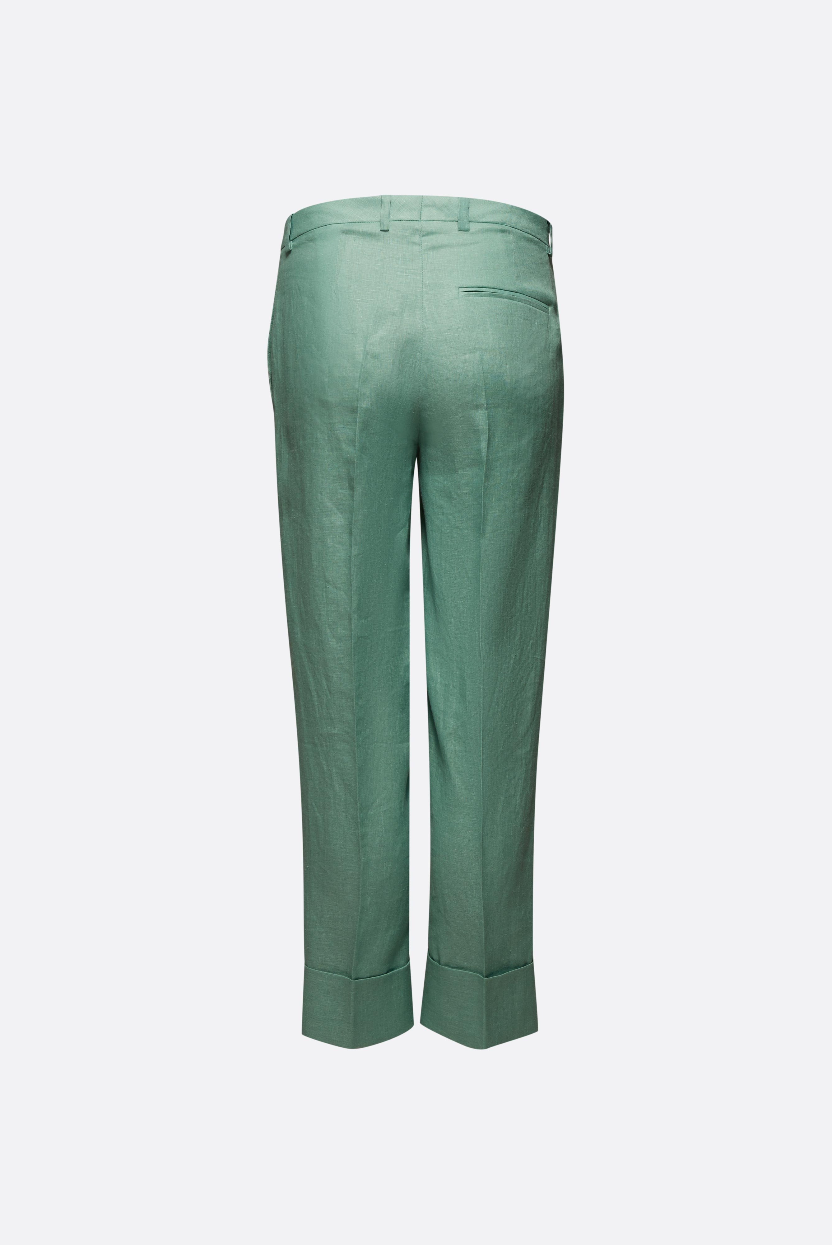 Jeans & Trousers+Linen Pants with Cuff+05.657V..H50555.920.36