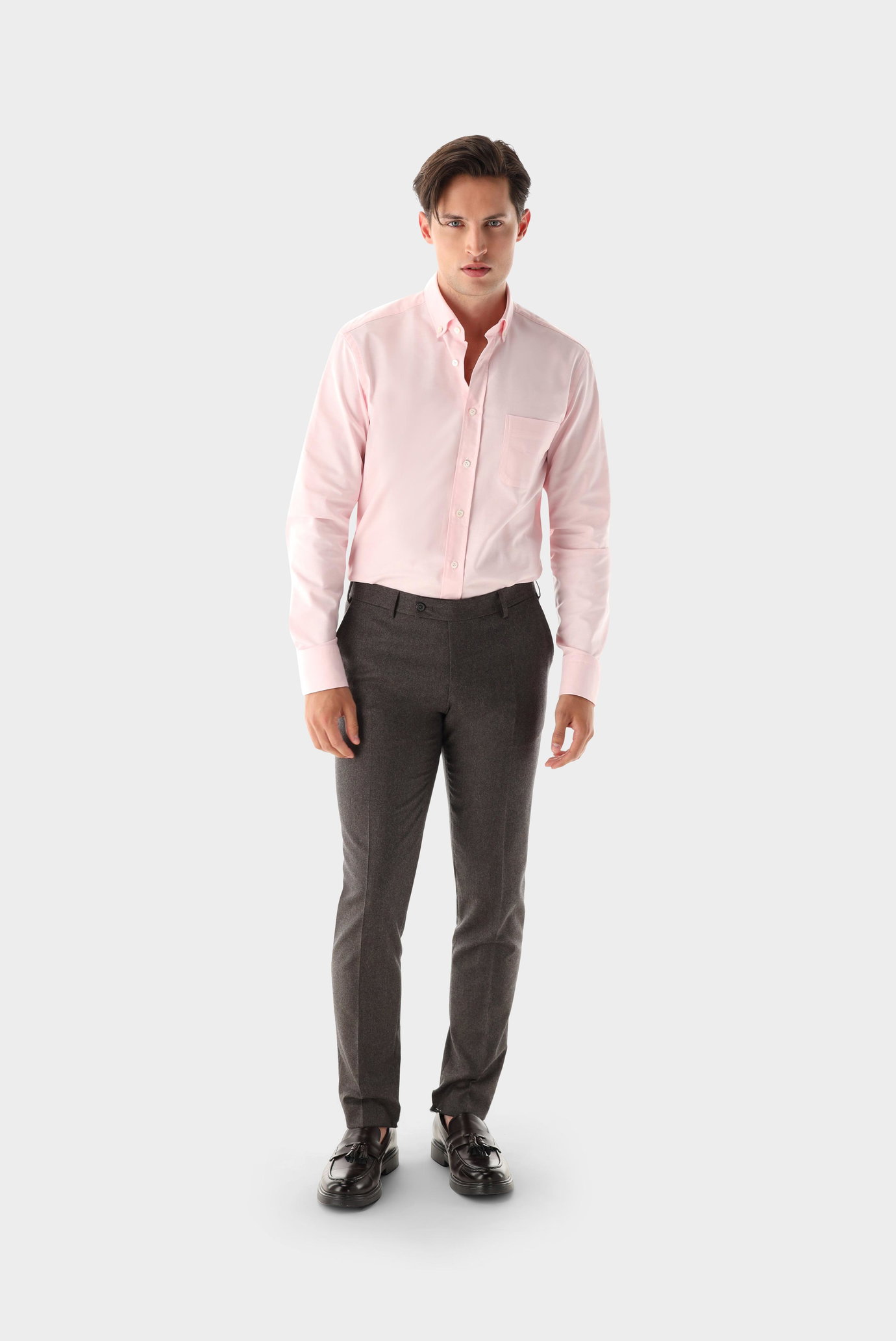 Áo sơ mi Oxford (Hồng)