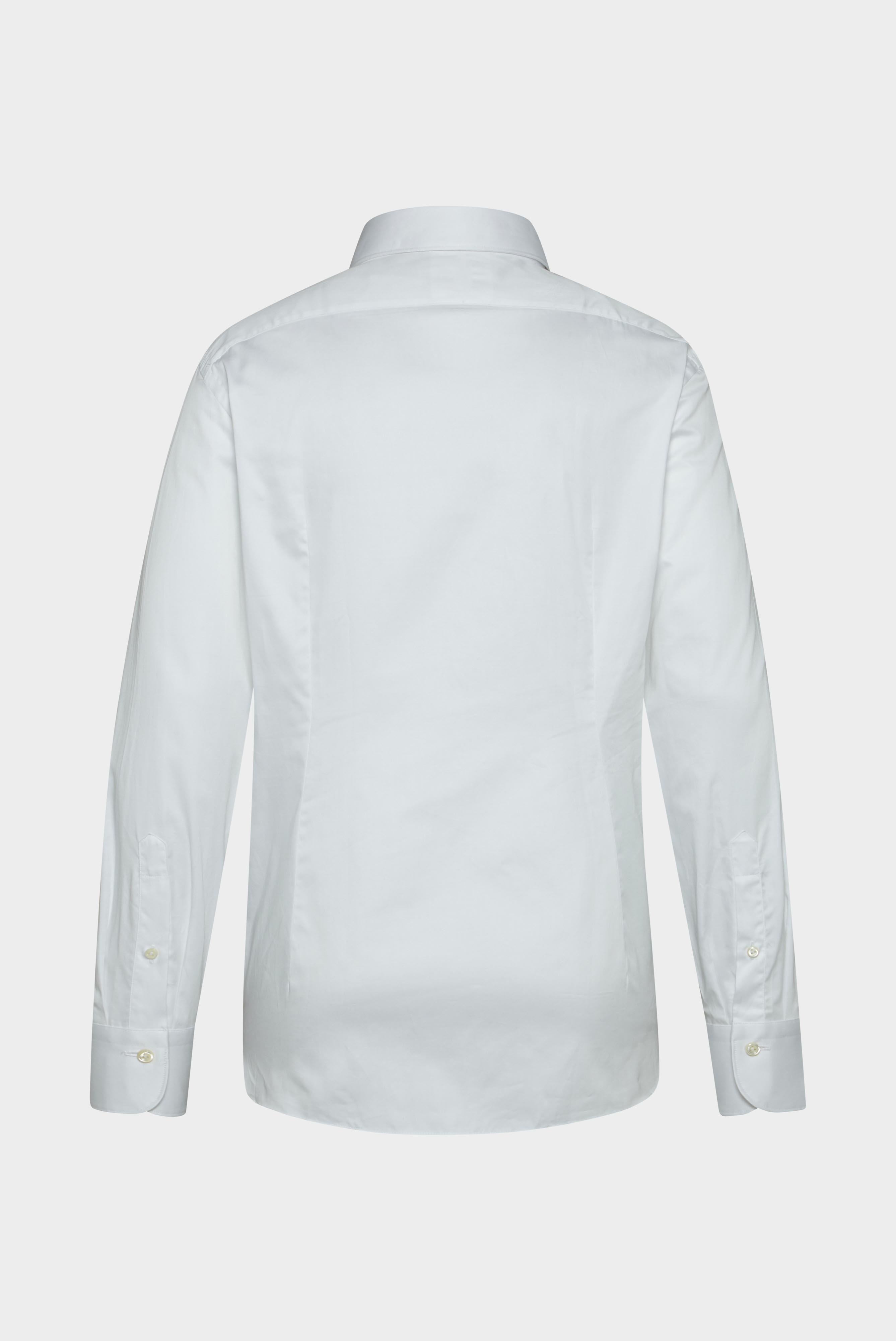 Meisterwerk Shirts+Structured Cotton Shirt+20.2502.NV.130972.000.38