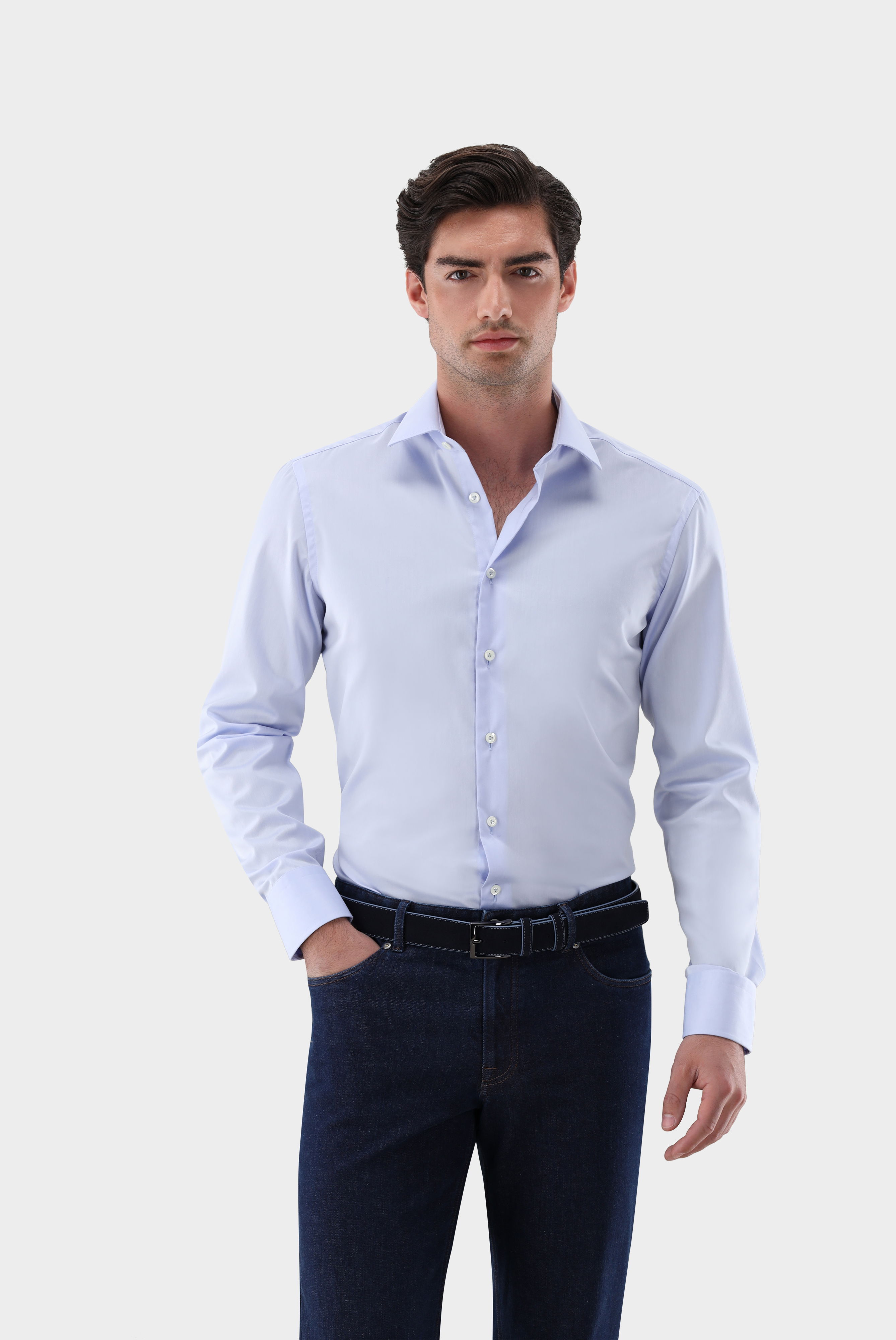 Twill-Hemd bügelfrei Tailor Fit