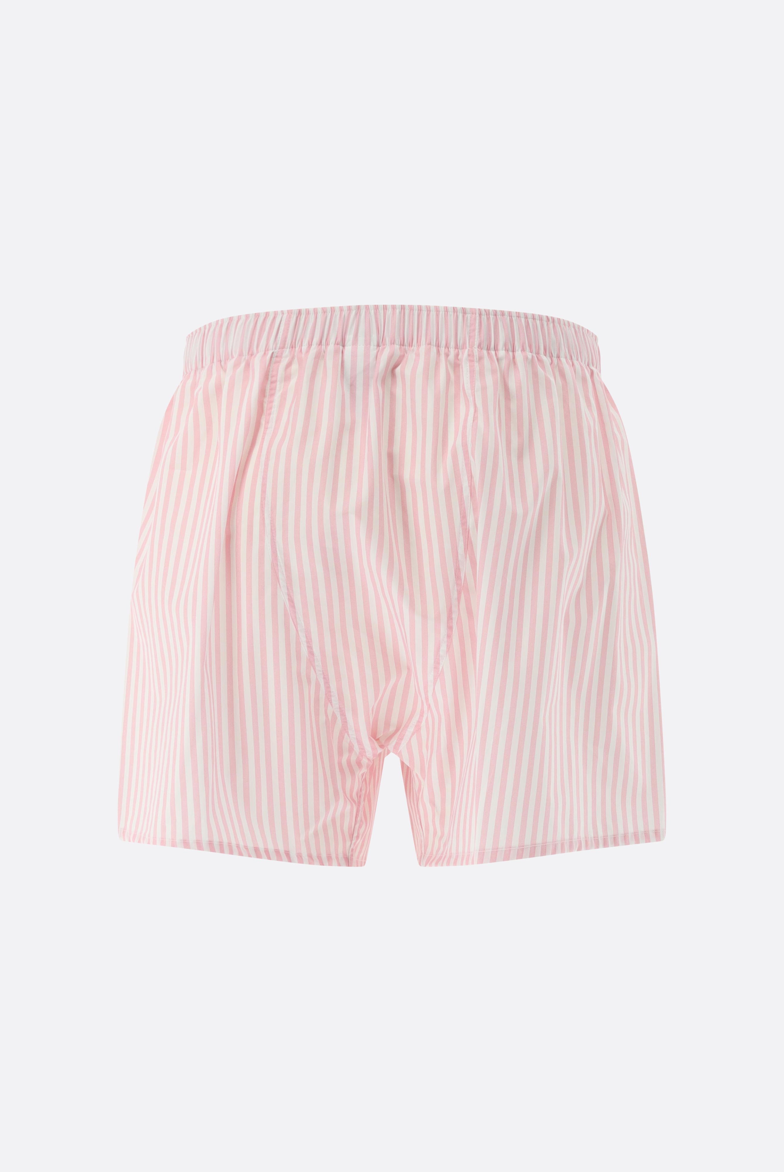 Striped Poplin Boxer Shorts