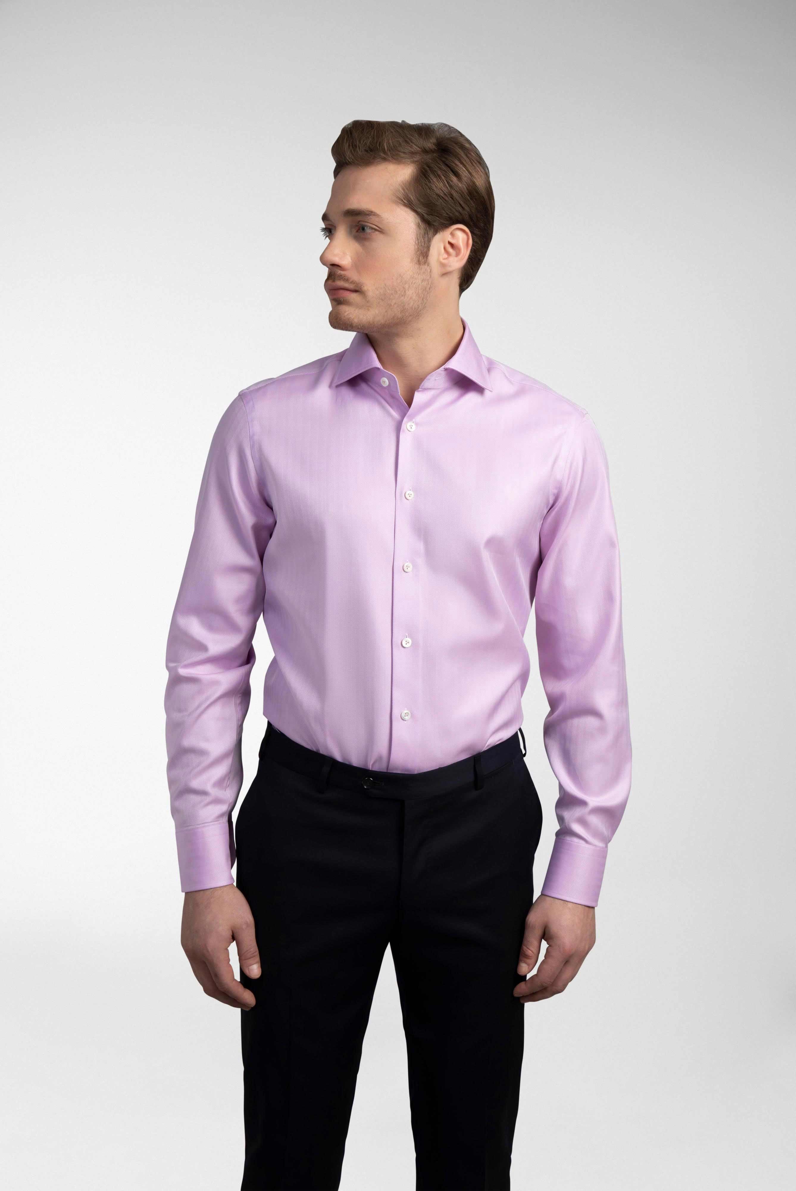 Business Shirts+Herringbone Twill Shirt Tailor Fit+20.2020.AV.102501.610.37