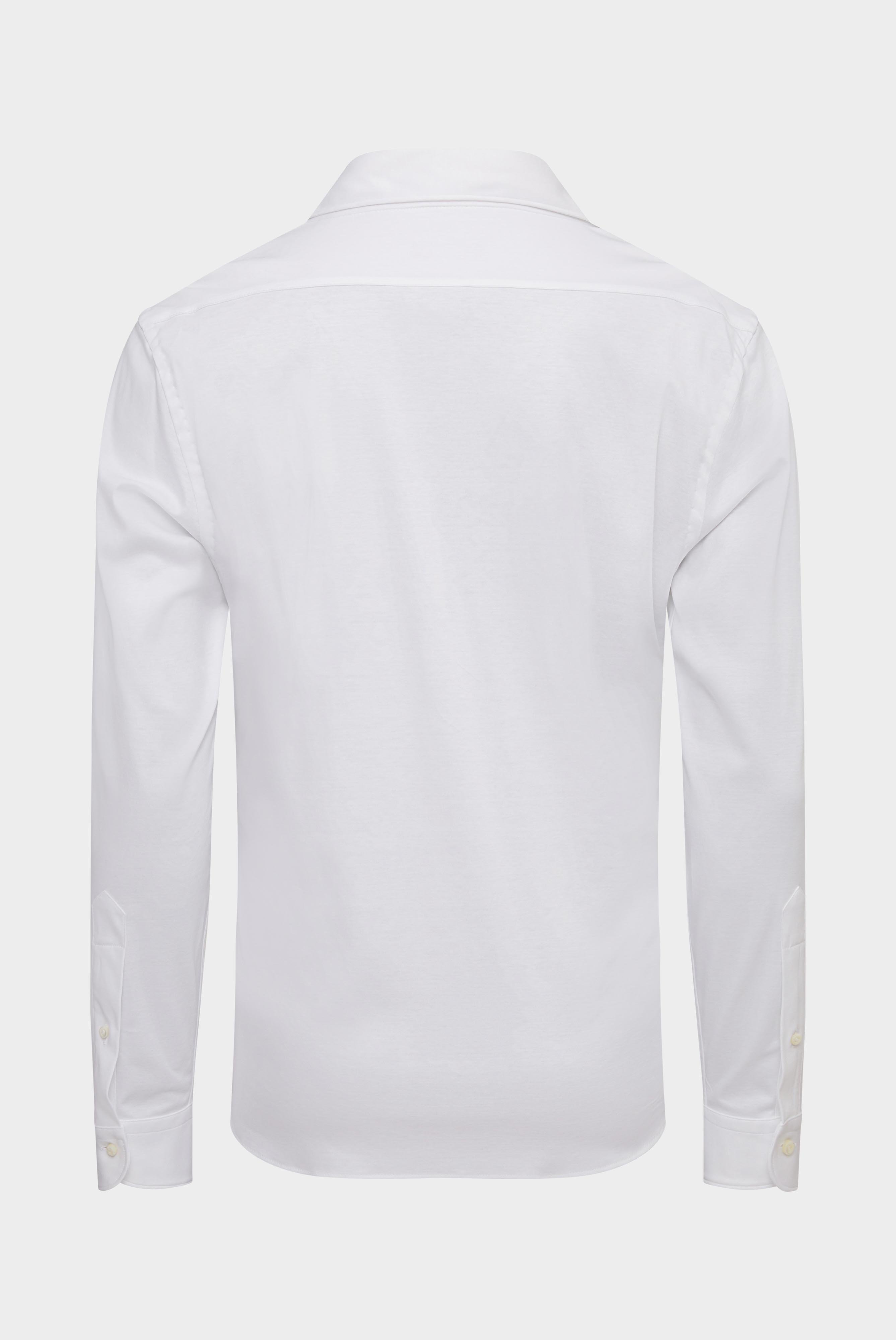 Bügelleichte Hemden+Jersey Hemd mit glänzender Optik Tailor Fit+20.1683.UC.180031.000.S