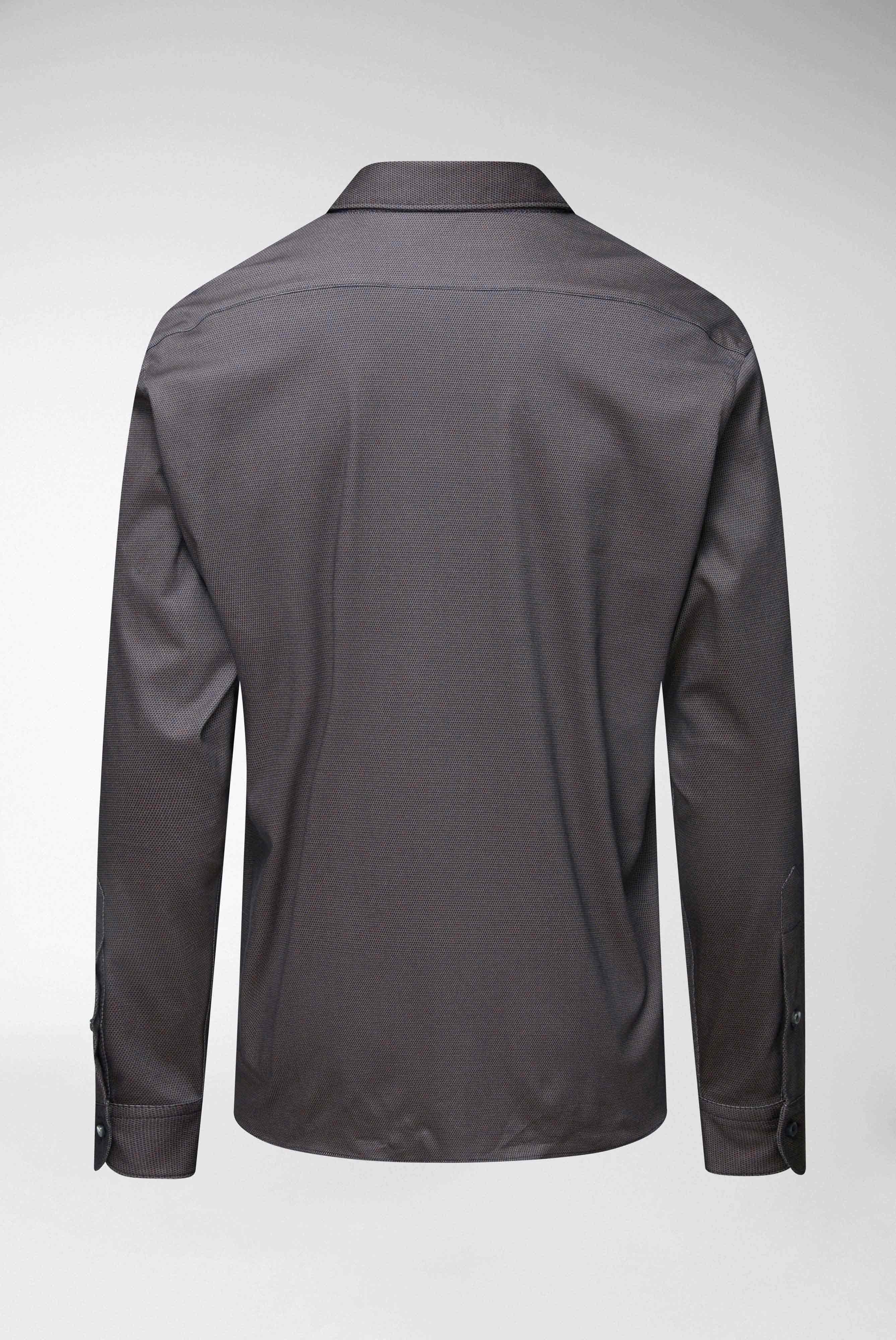 Casual Hemden+Jersey Hemd mit Mikro Druck Tailor Fit+20.1683.UC.187551.160.M