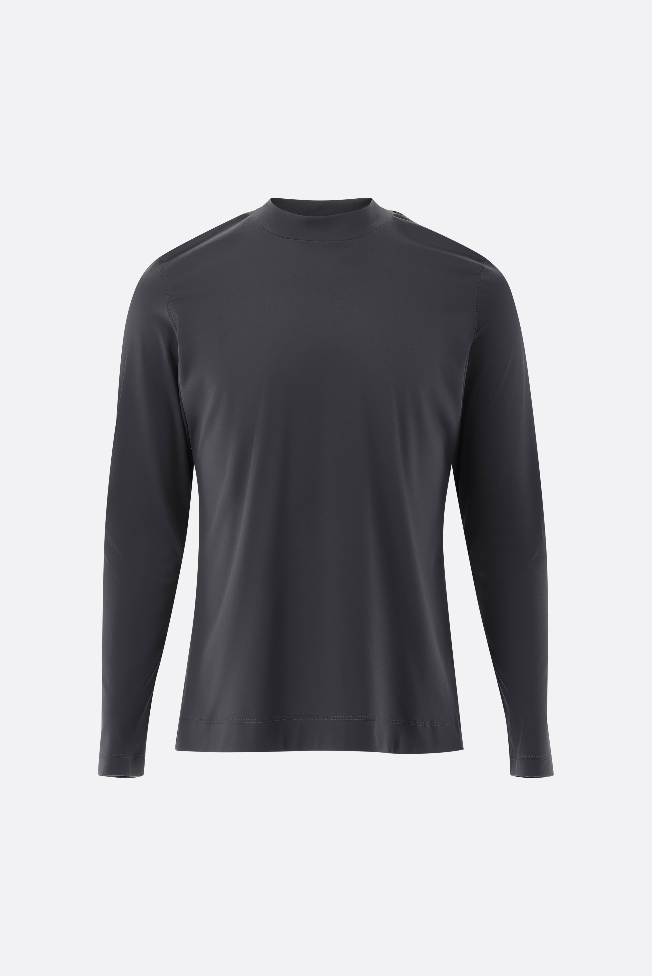 Stehkragenshirt aus Swiss Cotton