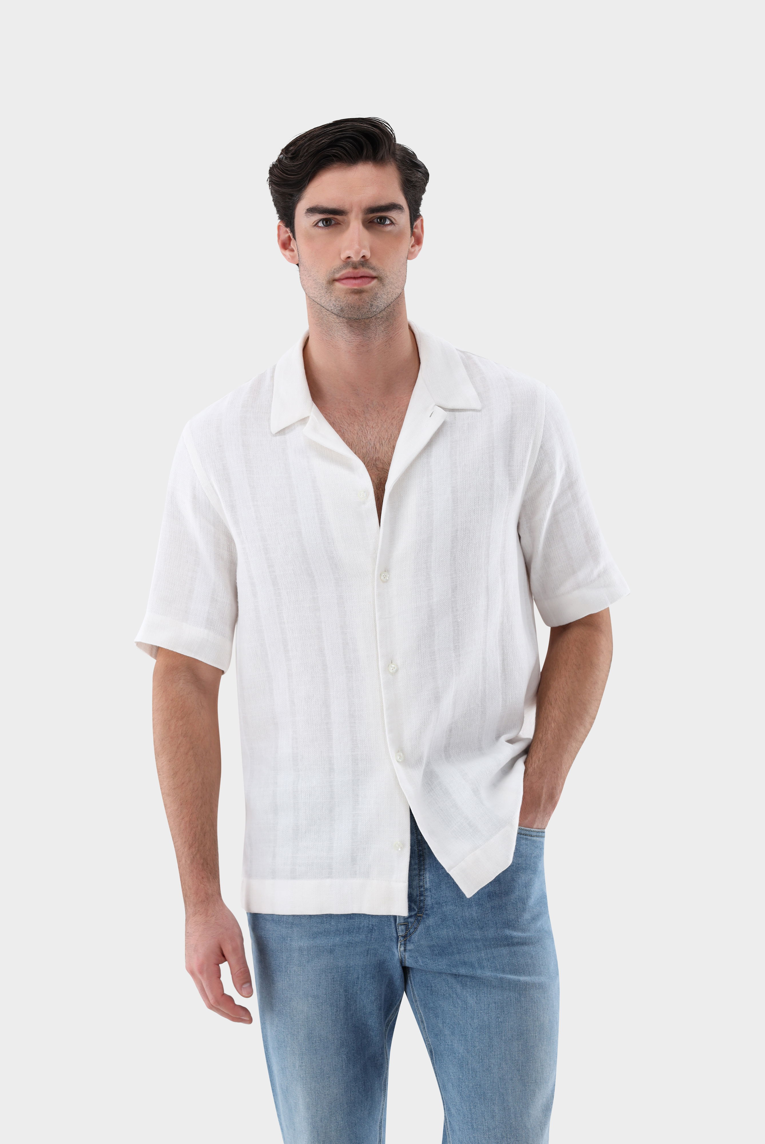 Kurzarmhemd kastenförmig