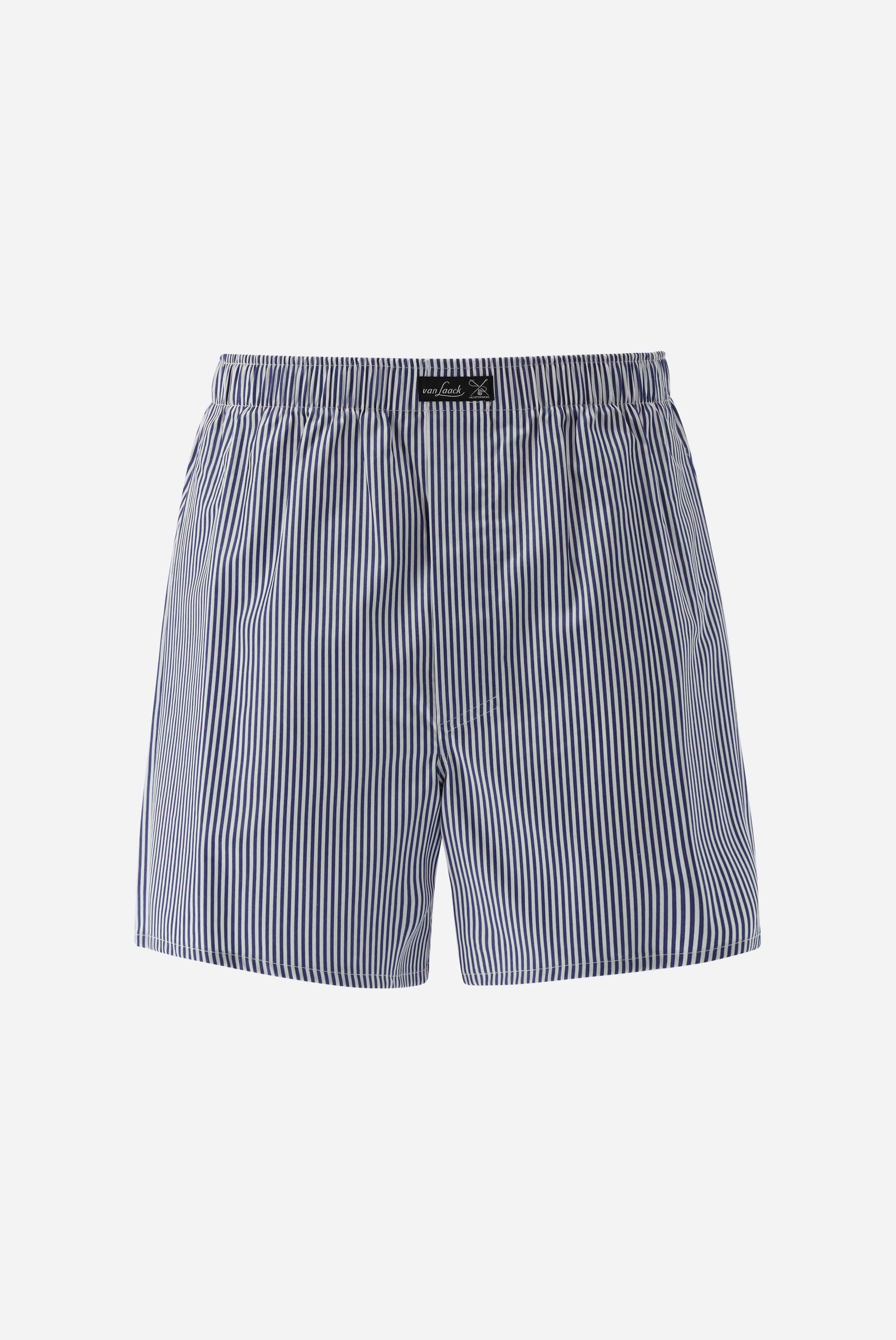 Striped Two-Ply Poplin Boxer Shorts