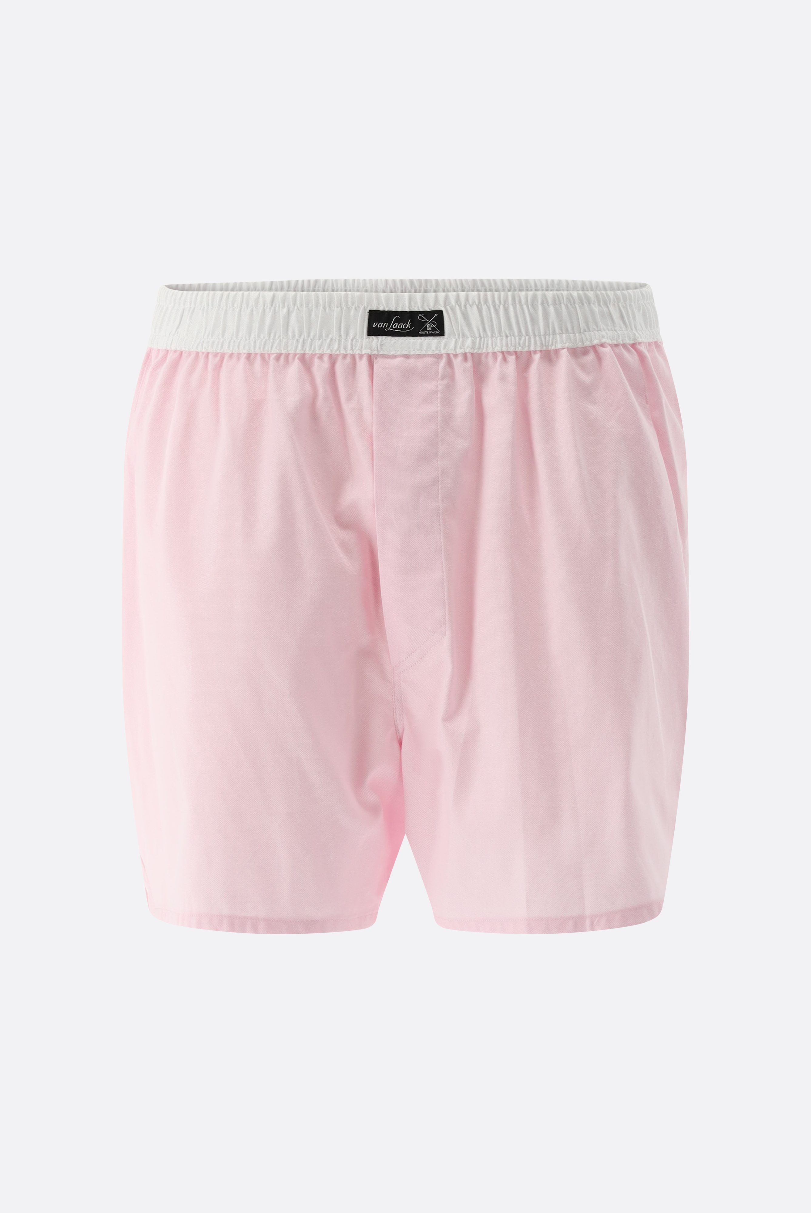 Boxershorts aus Pin-Point mit Kontrastbund