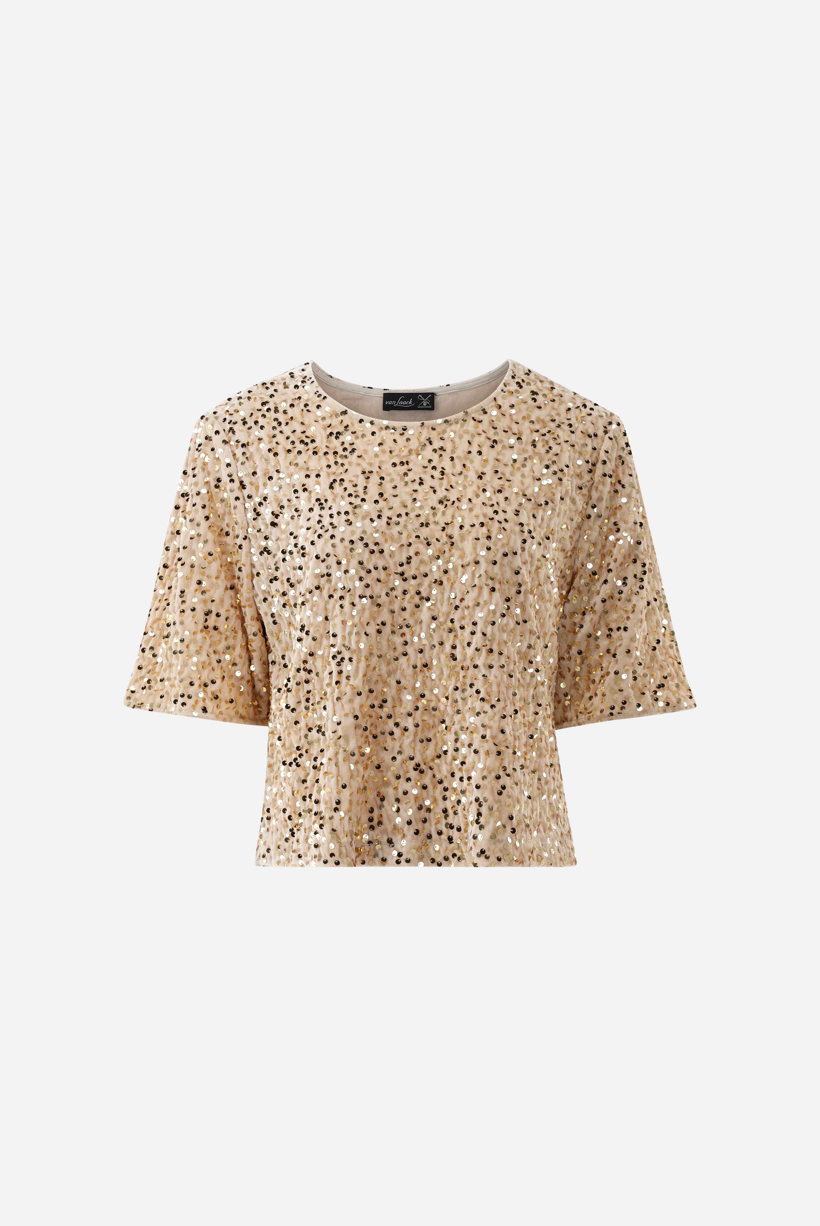Top mit Pailletten