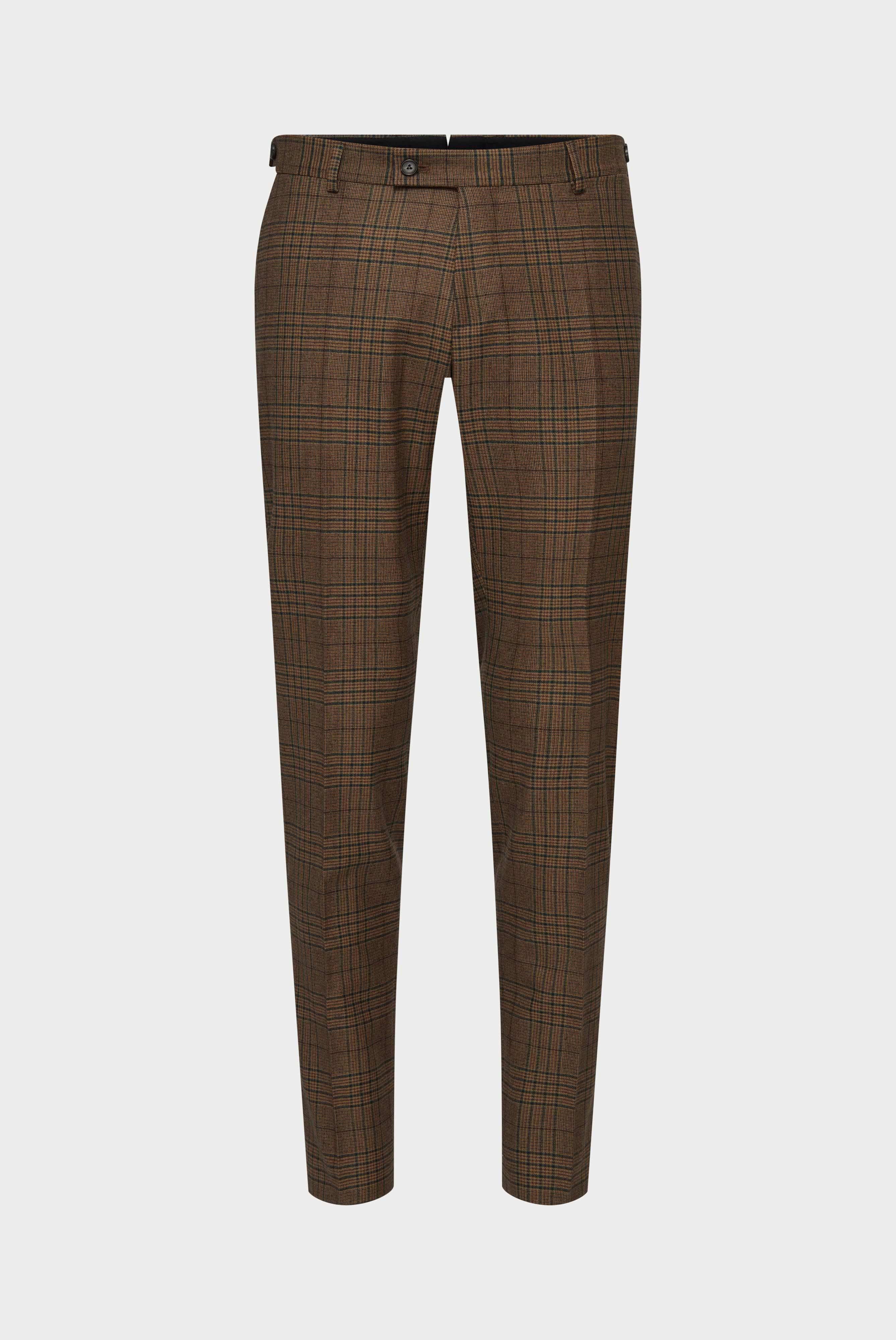 Jeans & Trousers+Checkt trousers slim fit+20.7854.16.H01202.170.48