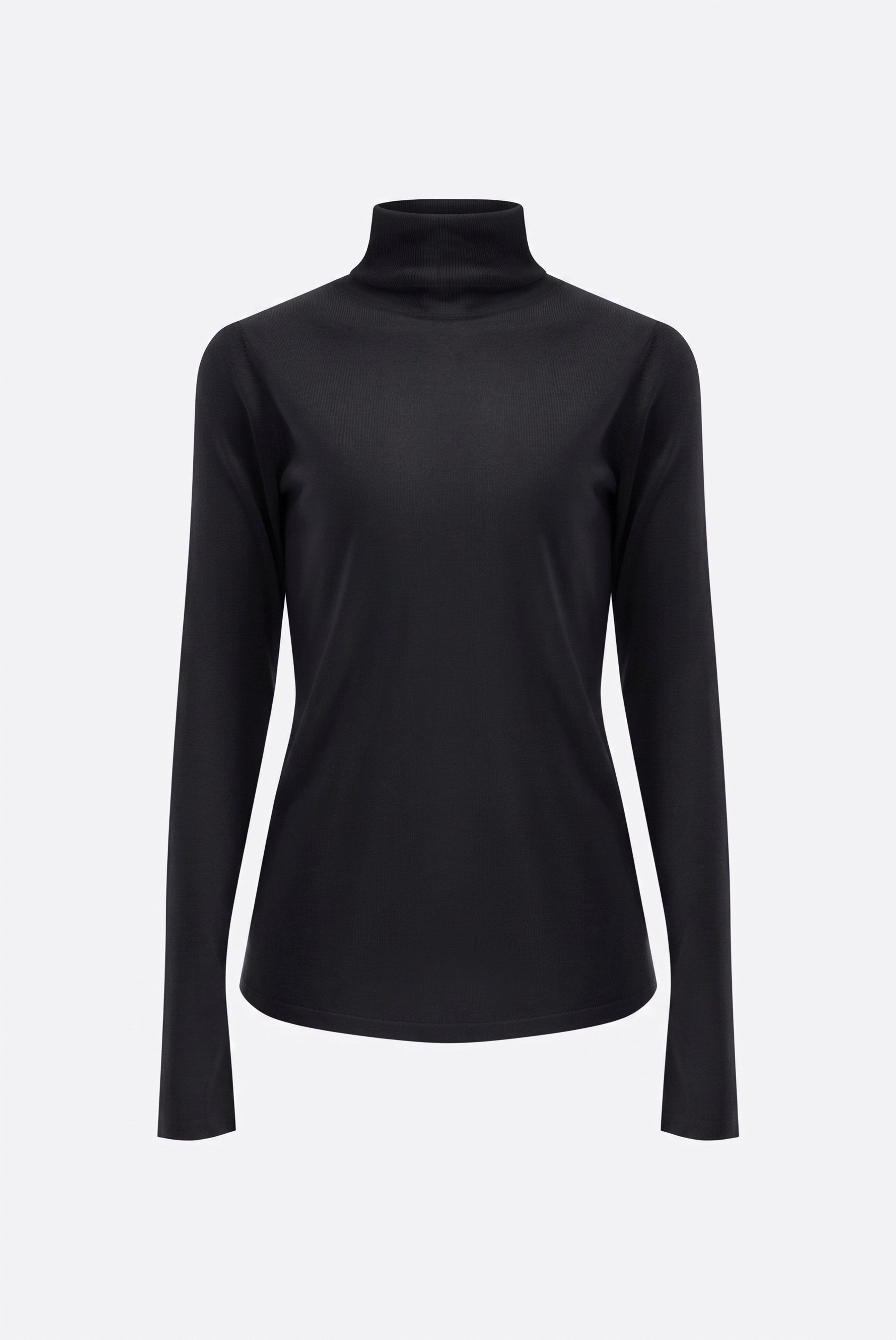 Rollkragenpullover aus Ultrafeiner Merinowolle