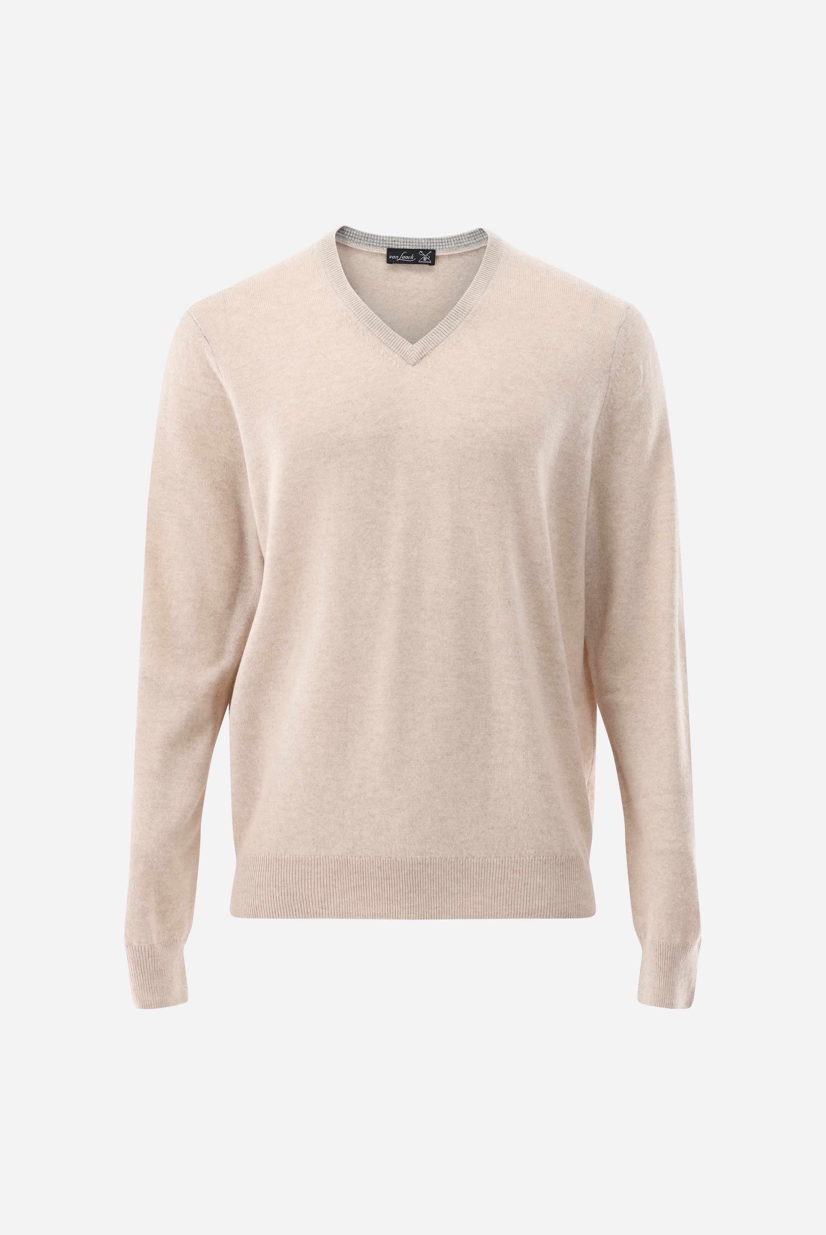 Pullover aus Kaschmir mit V-Ausschnitt