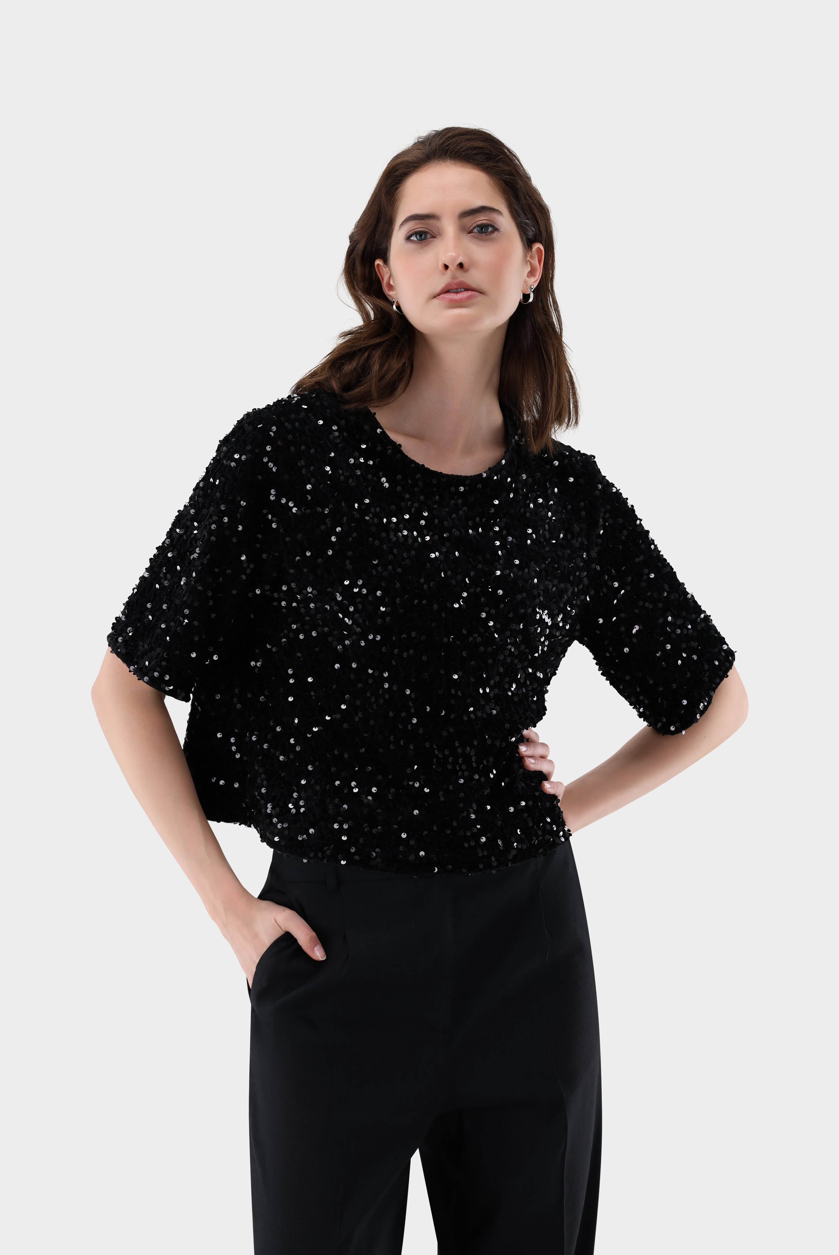 Top with sequins