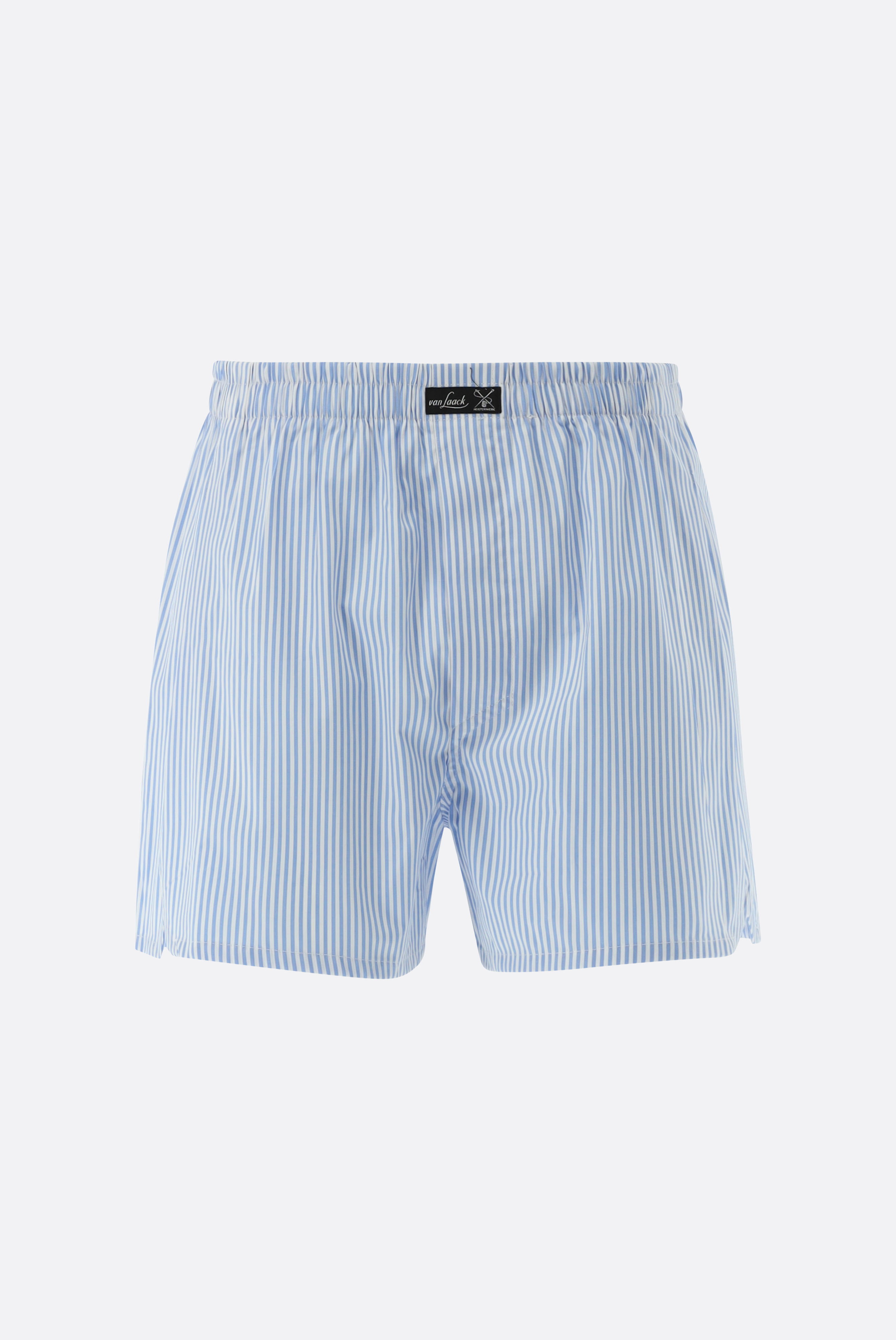 Boxershorts gestreift aus Popeline