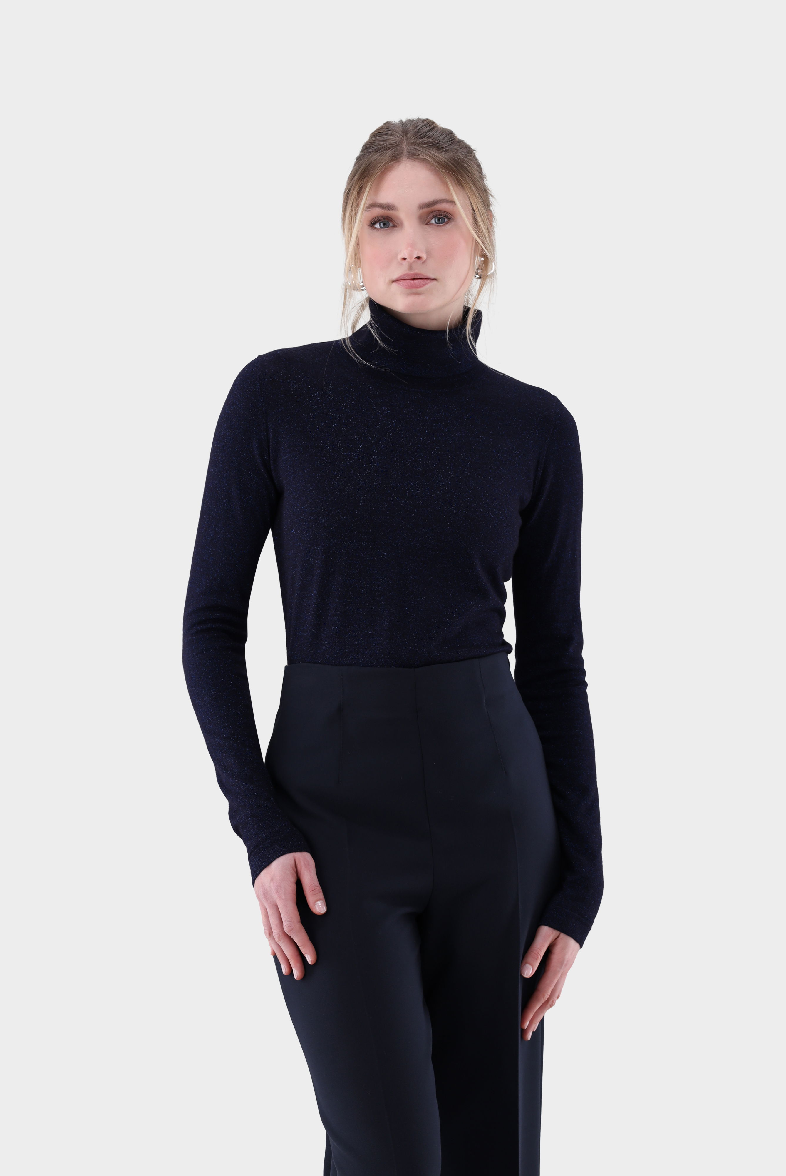 Rollkragenpullover aus Ultrafeiner Merinowolle