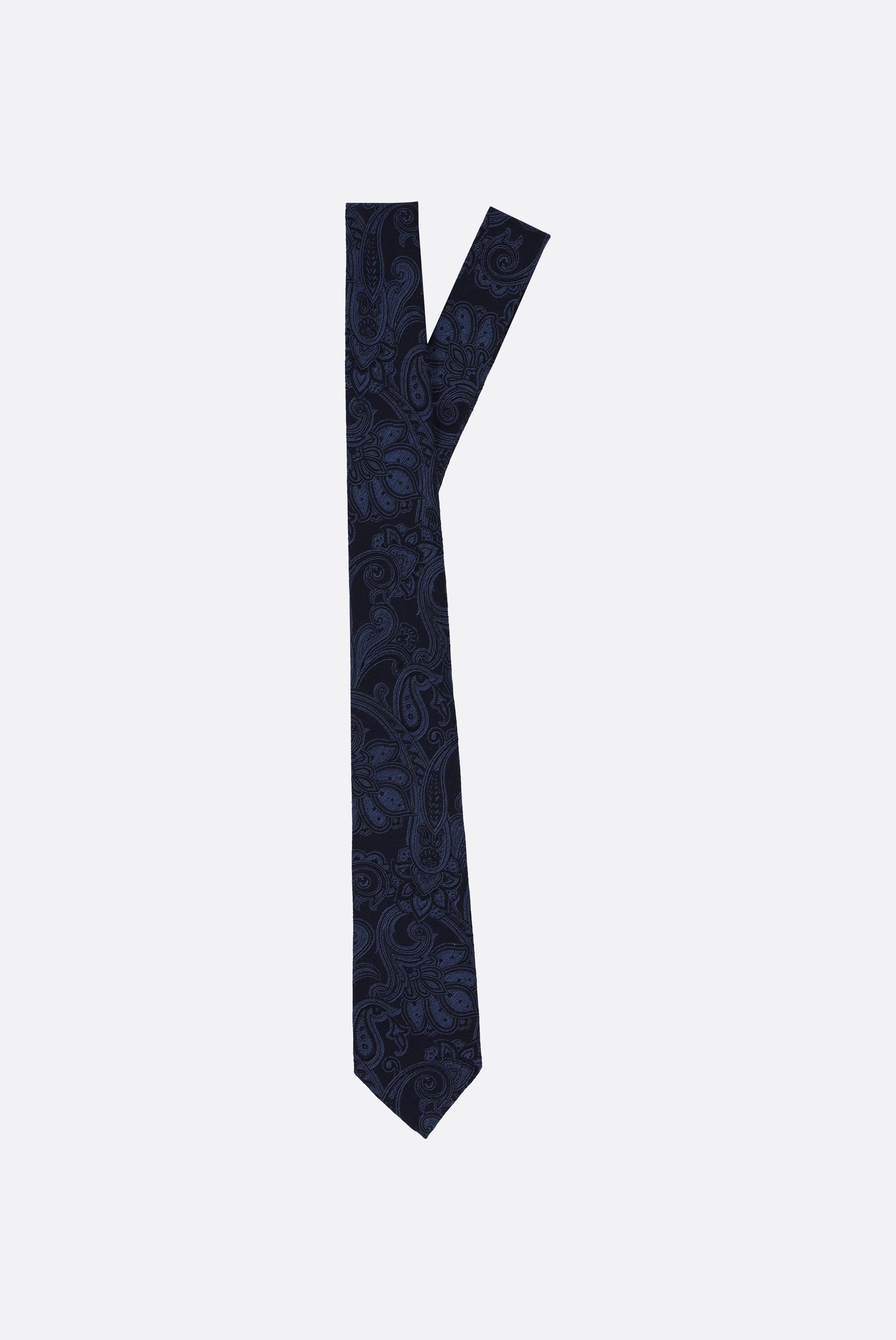 Jacquard-Krawatte mit Paisley Design günstig online kaufen