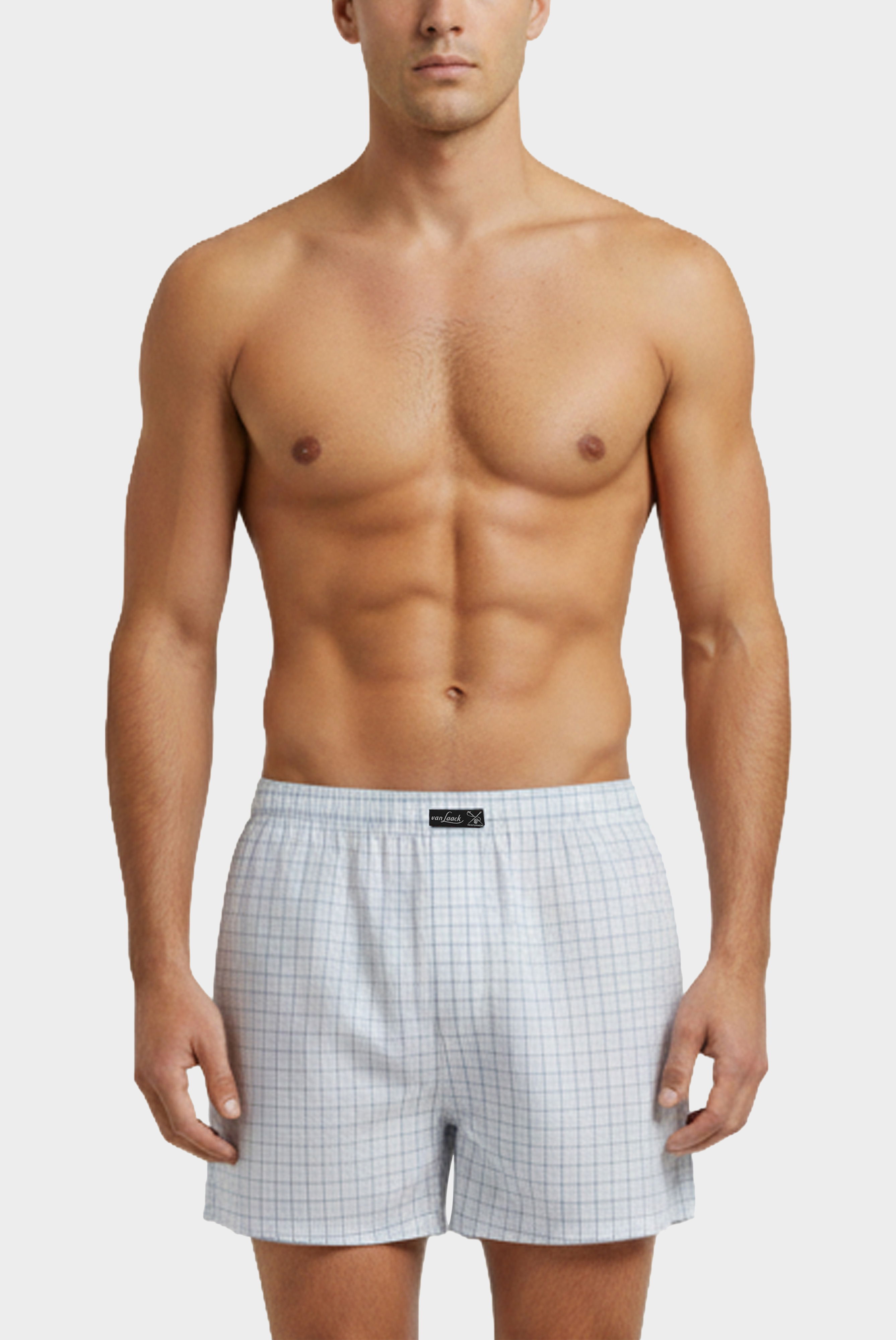 Oxford Boxer shorts finely checked